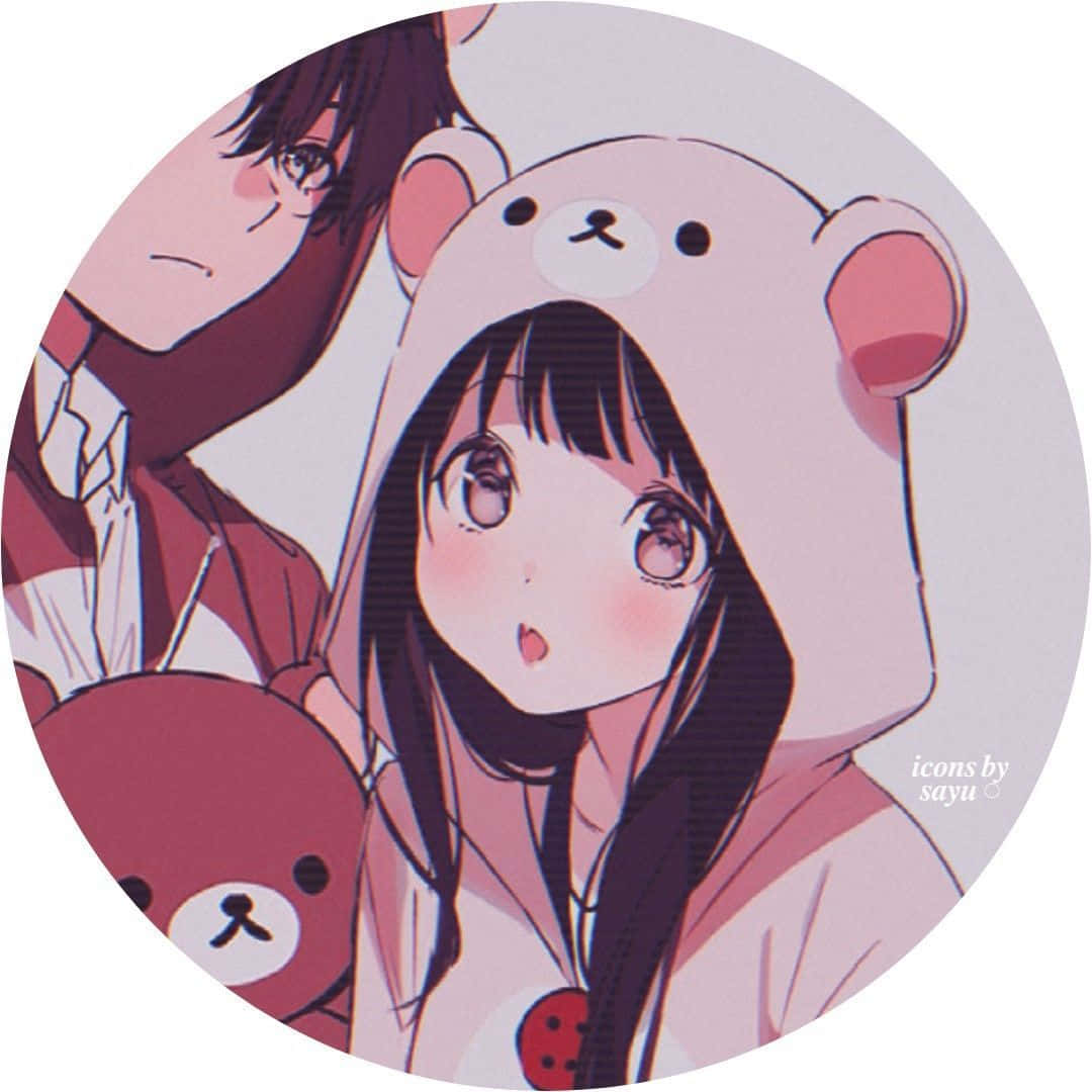 Par bjørn matchende anime profilbilde Bakgrunner