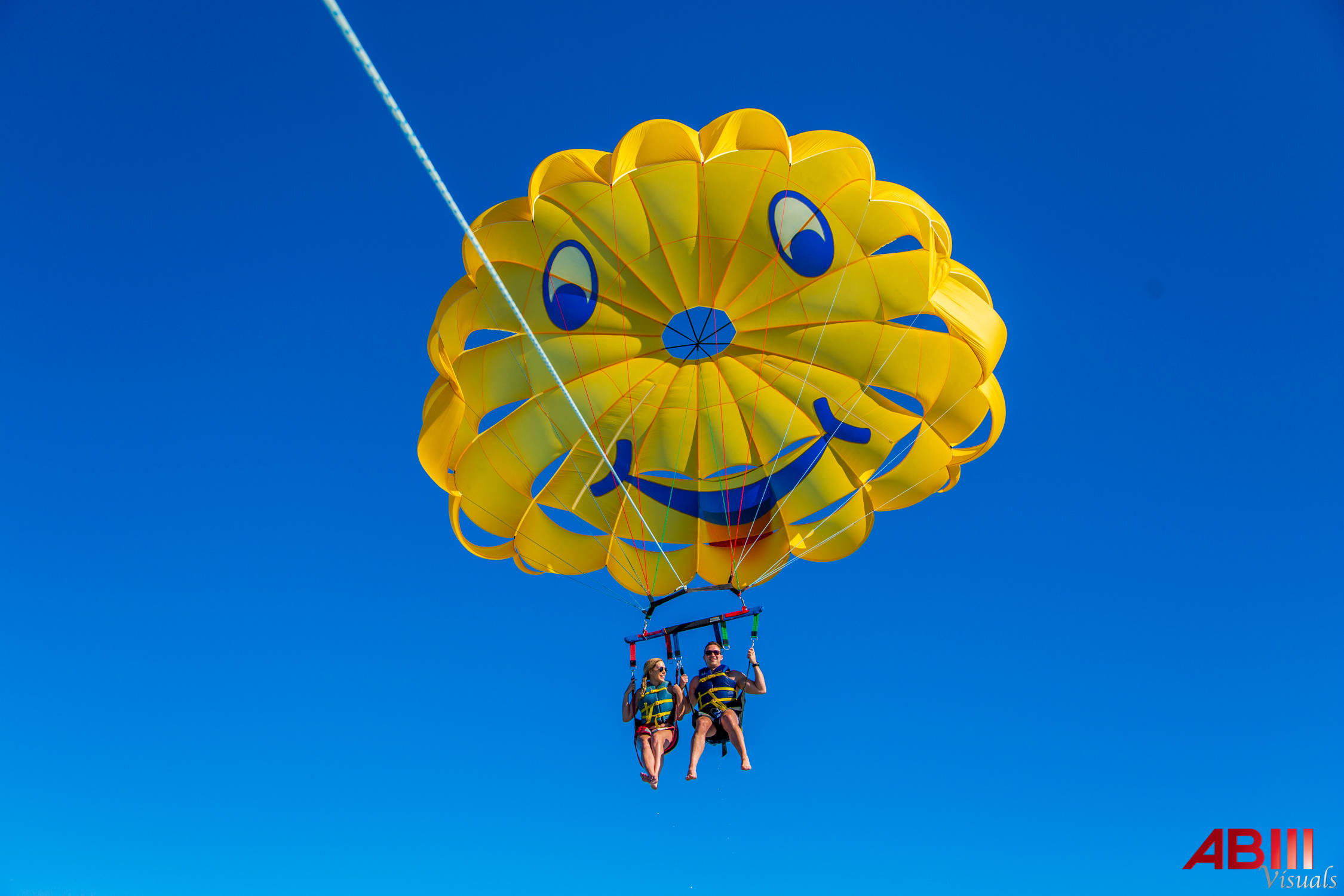 Parasailing-tur på Boracay Bakgrunner