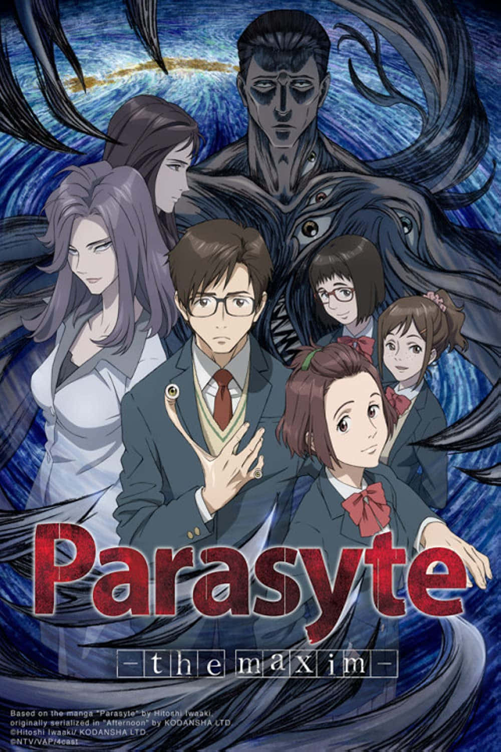 Parasyte The Maxim Anime-karakterer Plakatbilde Bakgrunner