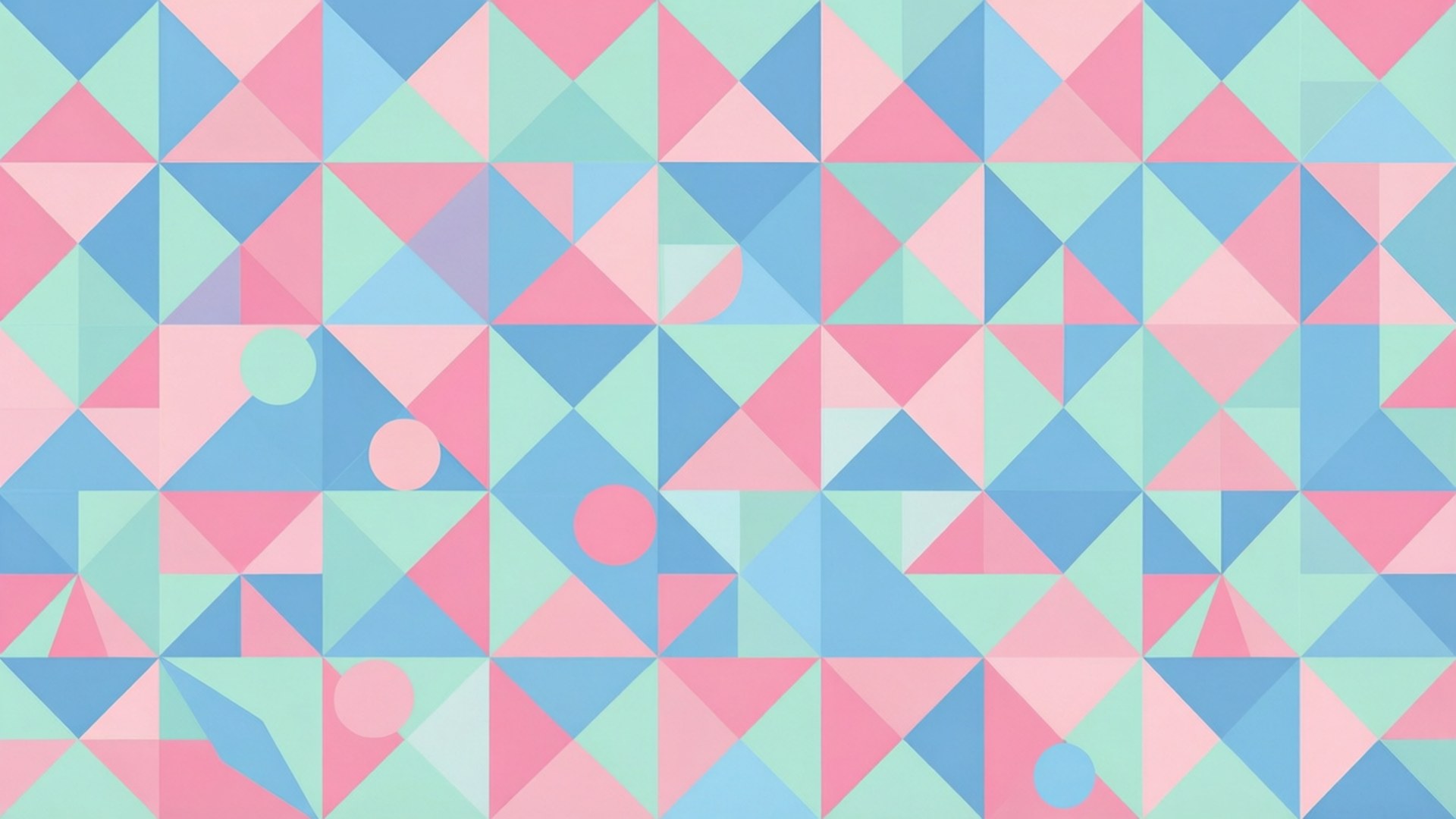 Pastell geometrisk mønster Bakgrunner