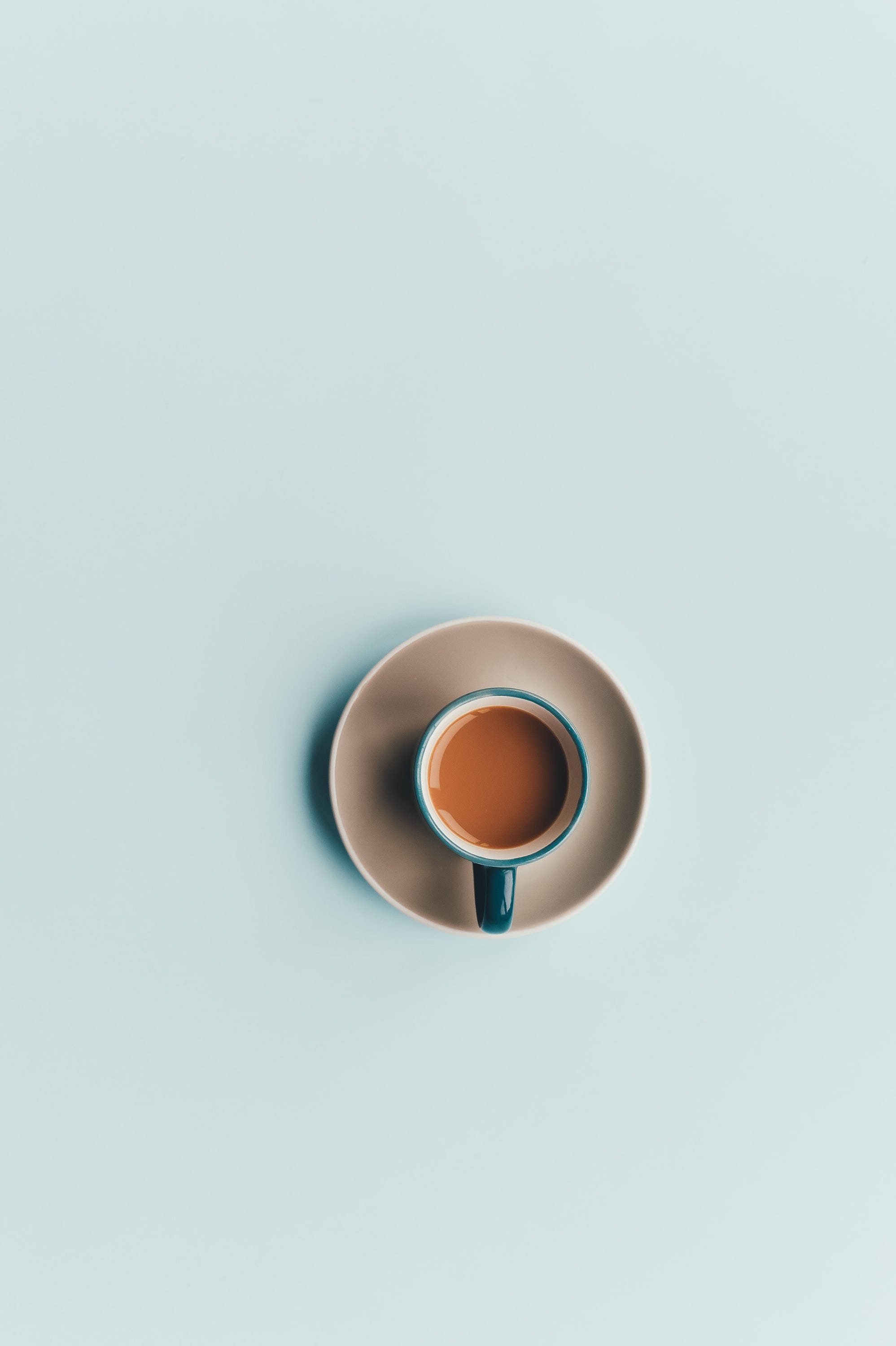 Pastell iPhone Mintgrønn Kaffe Bakgrunner