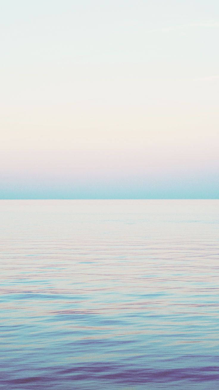 Pastell iPhone Rolig Hav Bakgrunner