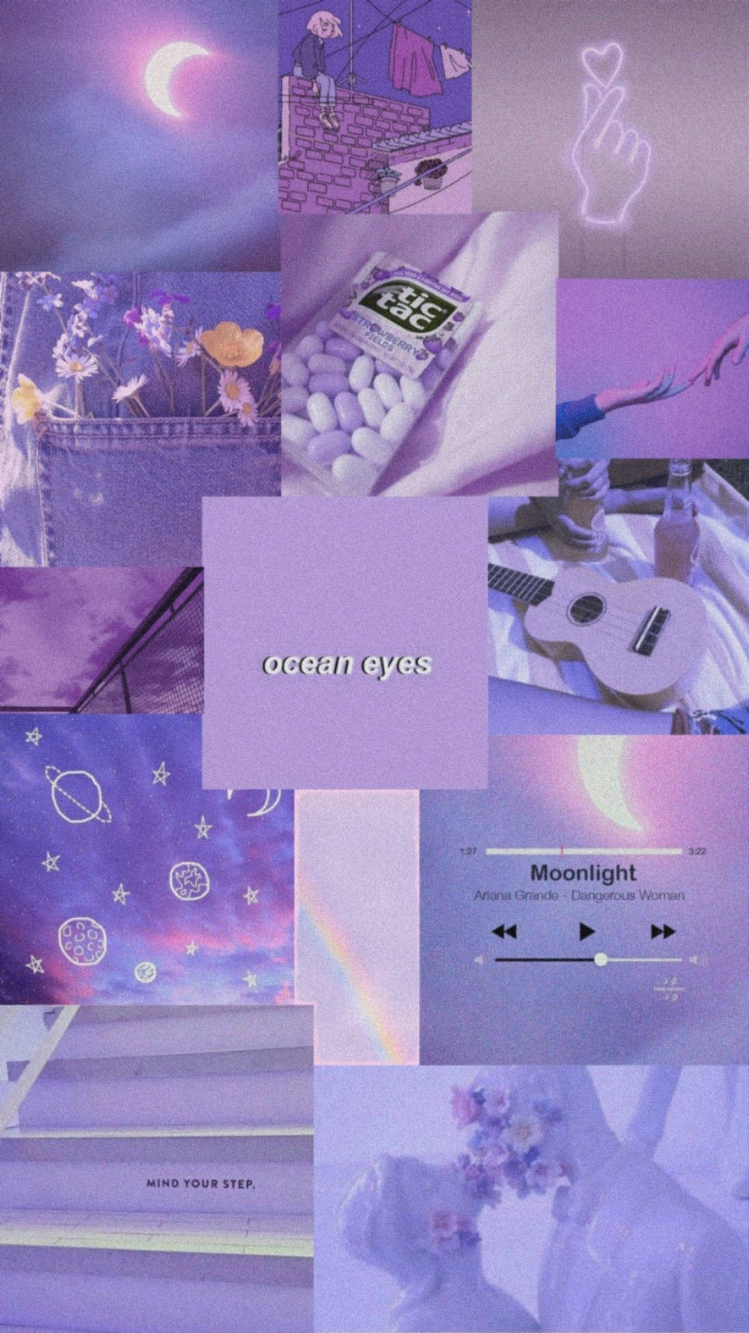 Pastellilla collage-cover