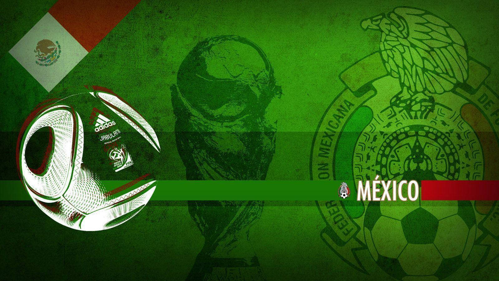 Patriotisk VM Mexico Landslag i Fotball