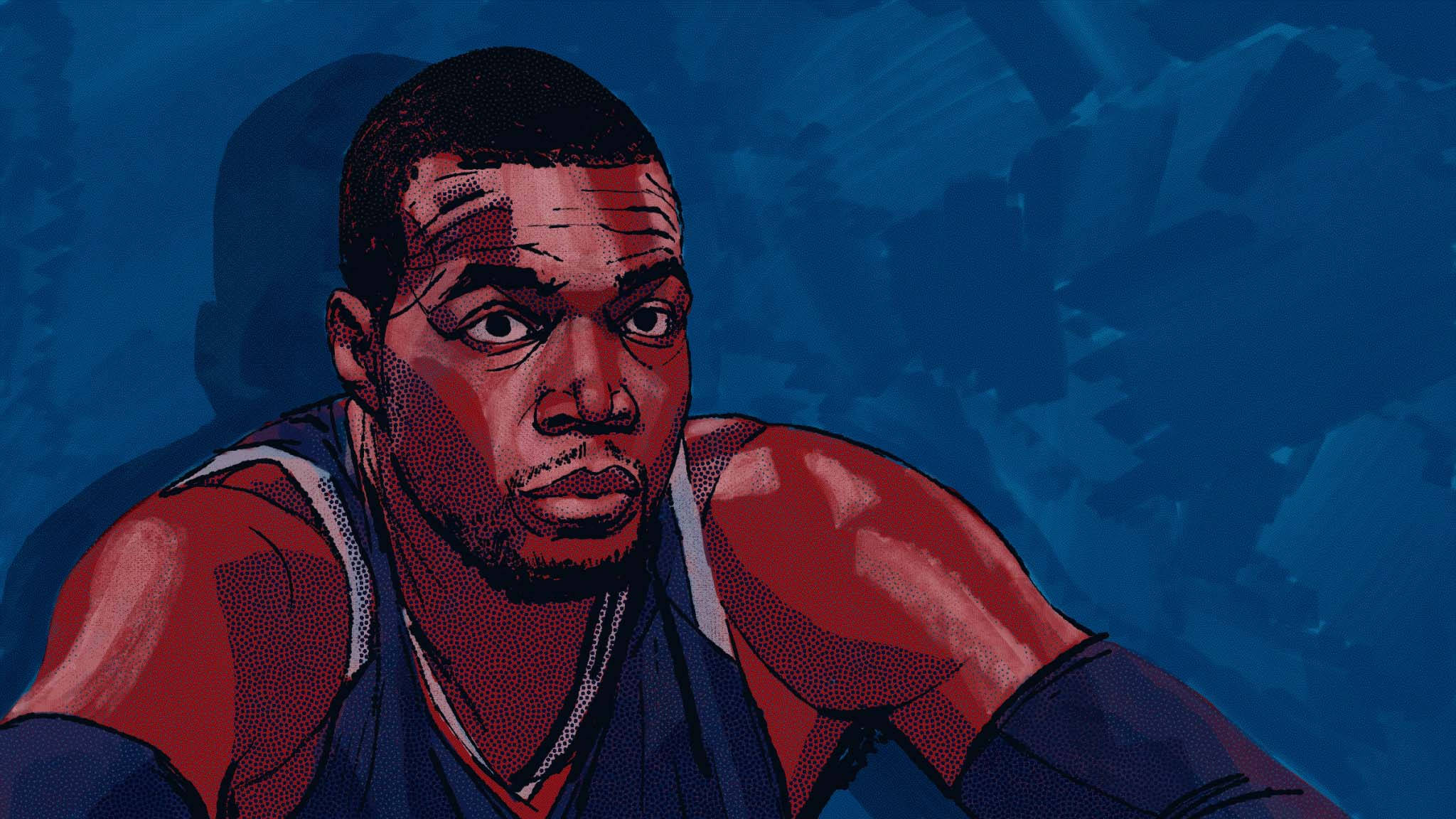 Paul Millsap tegneseriekunst Bakgrunner