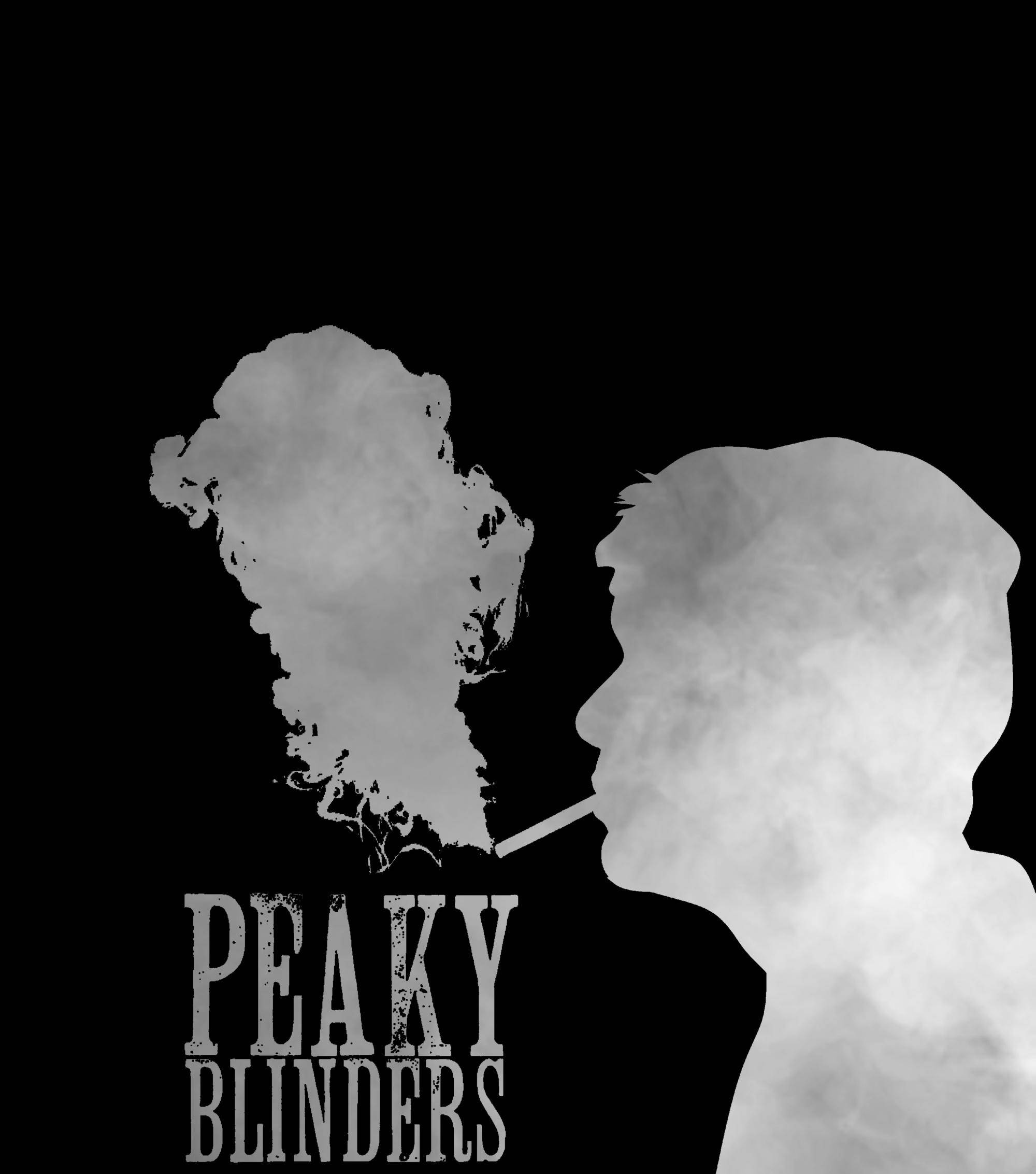 Peaky Blinders i grå røyk Bakgrunner