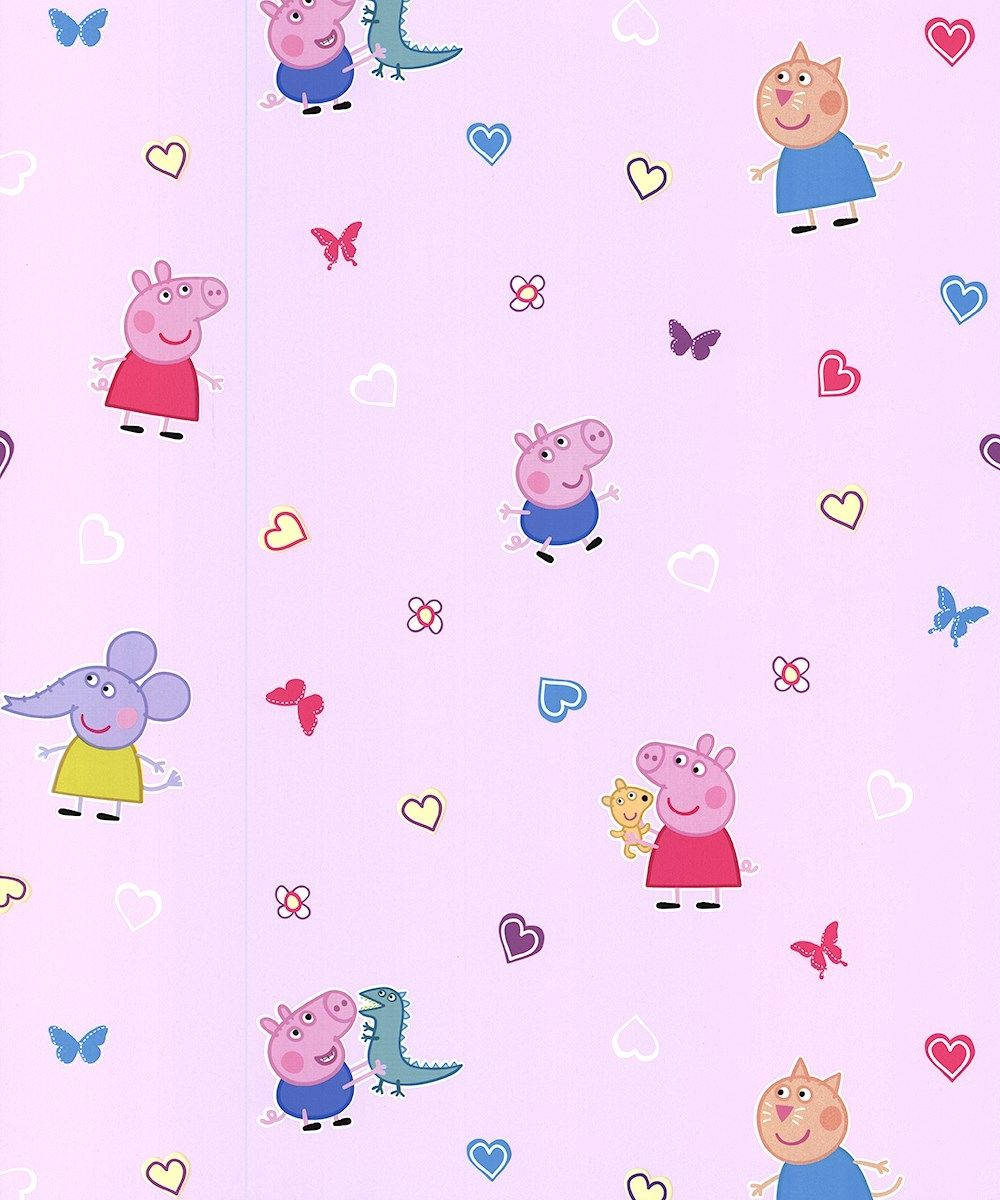 "Peppa Gris er klar til å leke!" Bakgrunner