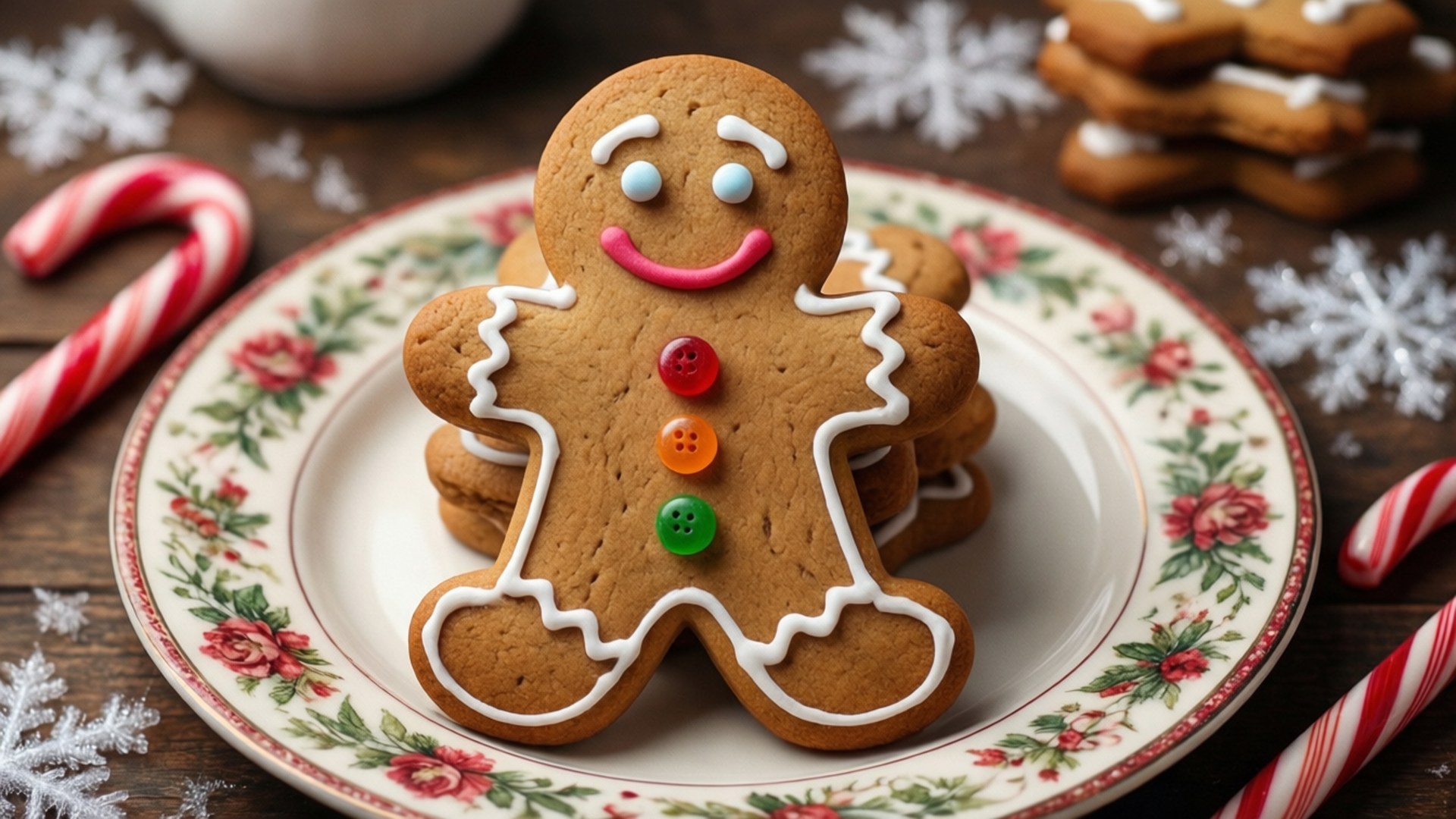 Pepperkakeglede Bakgrunner