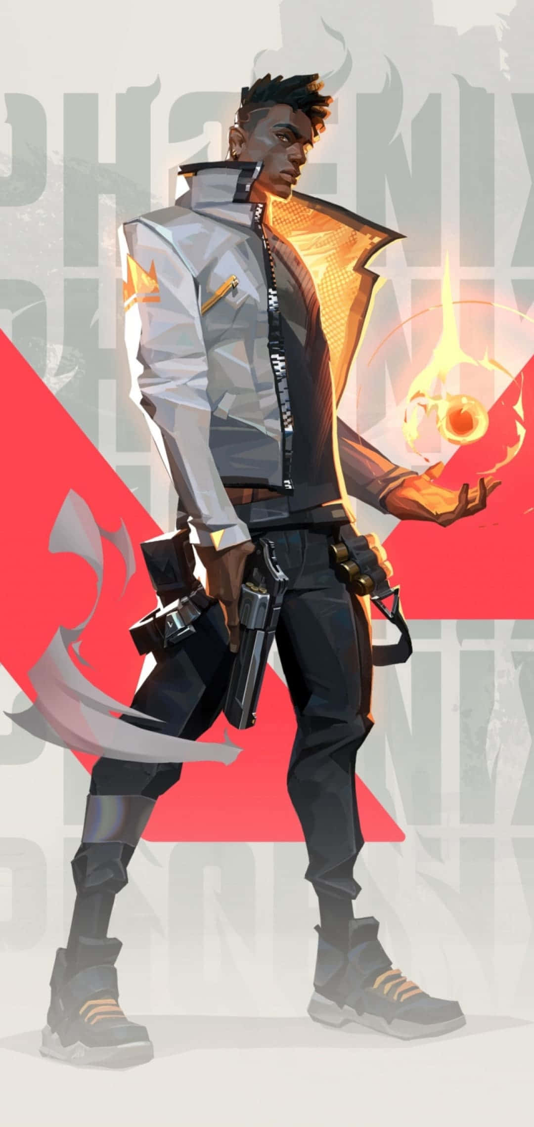 Phoenix iPhone X Valorant Bakgrunn Bakgrunner