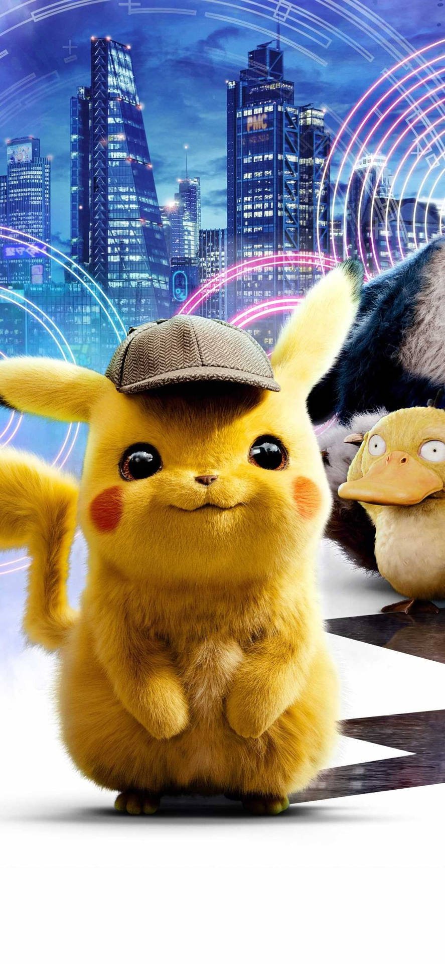 Pikachu og Psyduck Bakgrunner