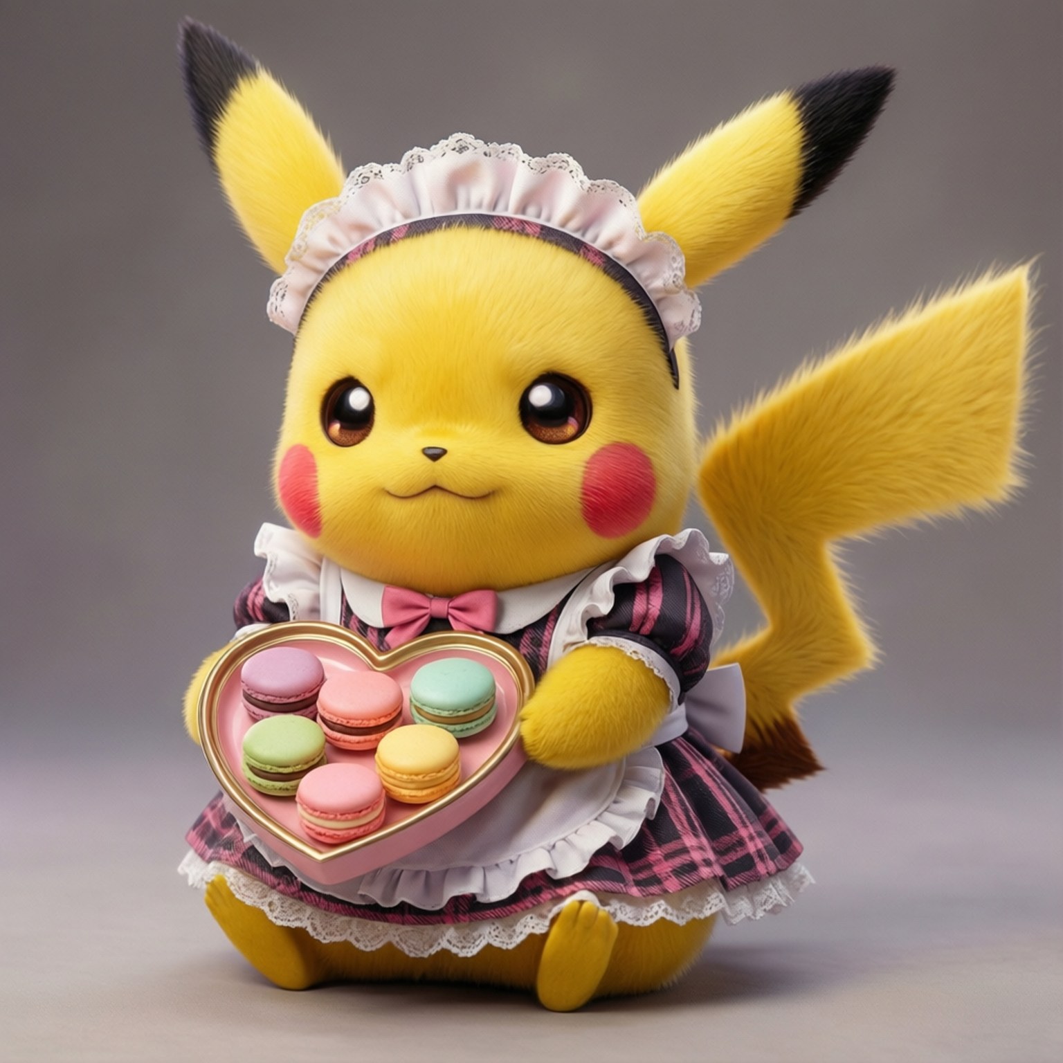 Pikachu som Stuepike Kawaii Bakgrunner