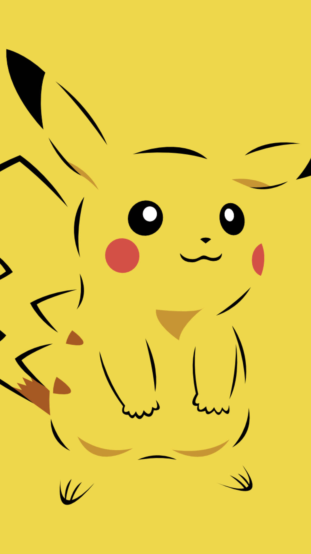 Pikachu vektorkunst Bakgrunner