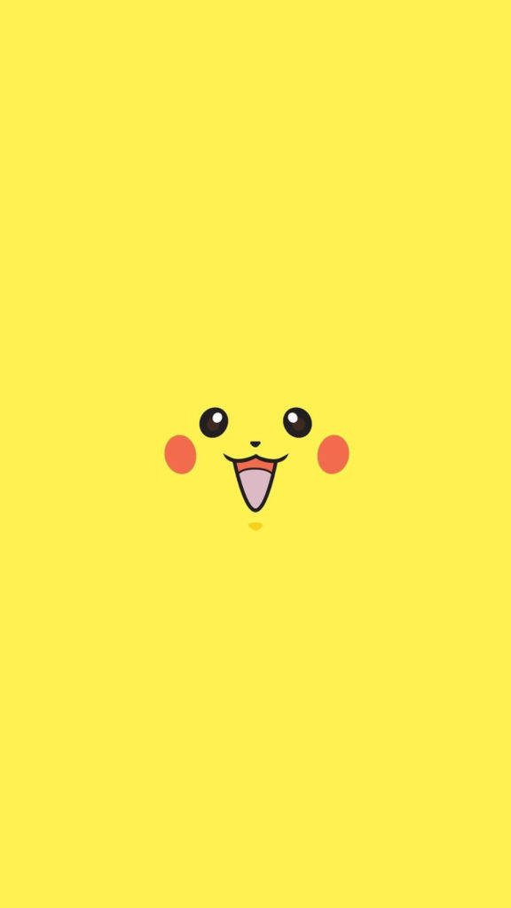 Pikachus Ansikt iPhone 6 Bakgrunner
