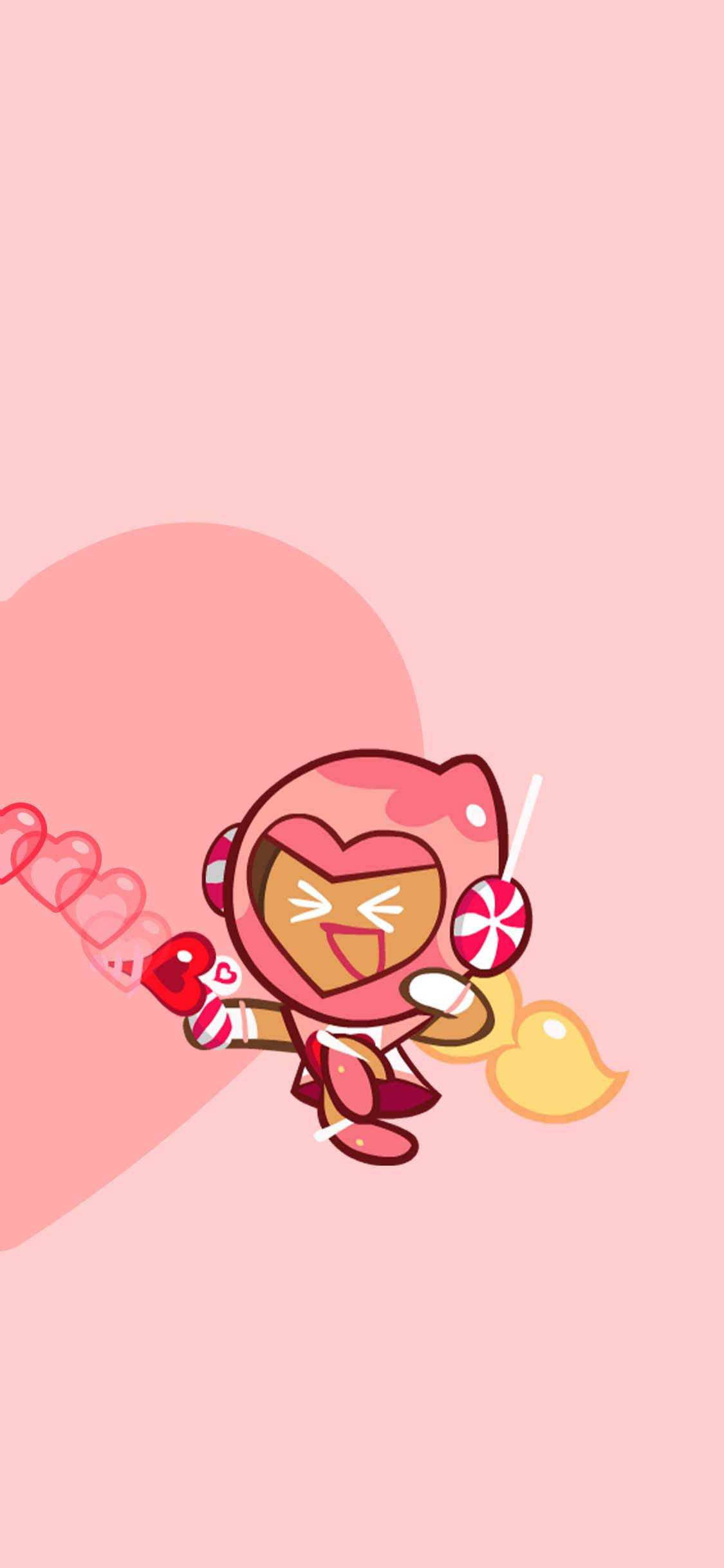 Pink Choco Cookie Run Bakgrunner