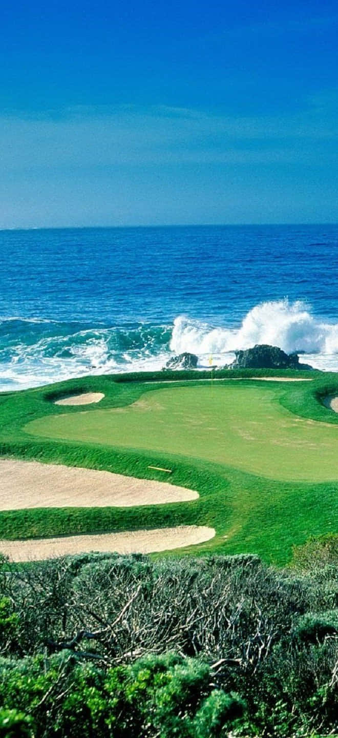 Pixel 3 Bali Beach Golf Course Bakgrunn Bakgrunner
