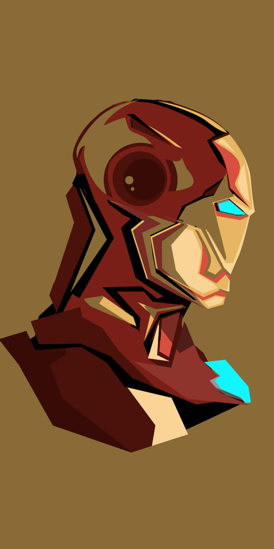 Pixel 3 Iron Man Pop Head Bakgrunn Bakgrunner