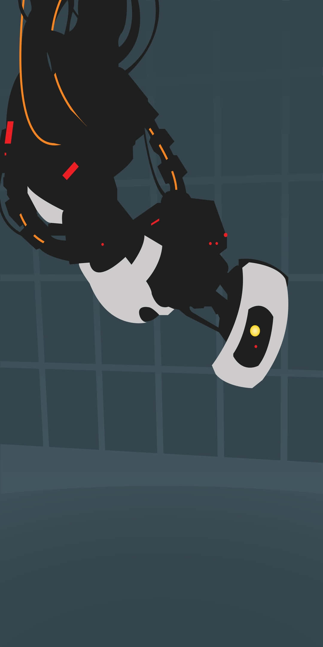 Pixel 3 Minimal Bakgrunn GLAdOS Fanart Tegning Bakgrunner