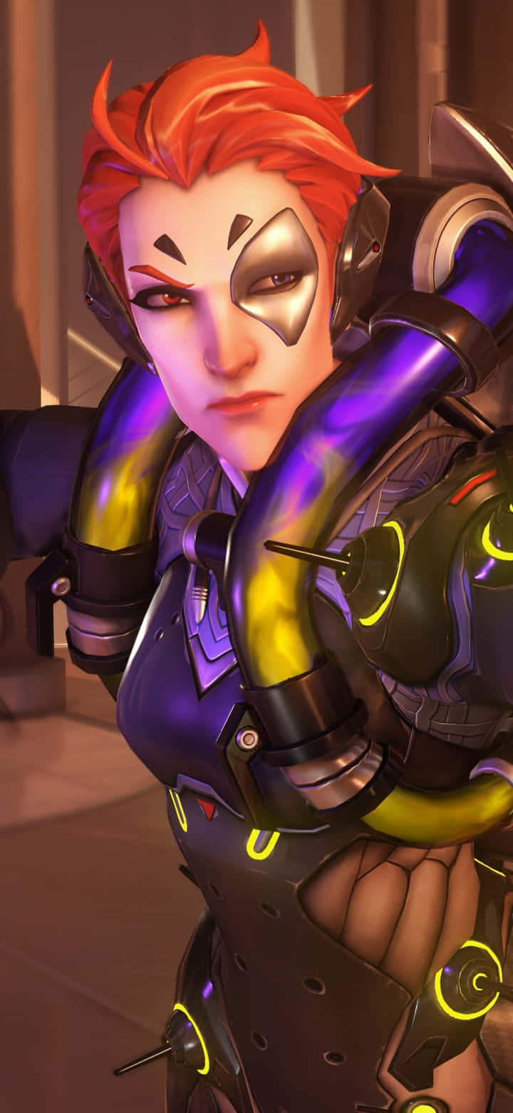 Pixel 3 Overwatch Bakgrunn Moira Bakgrunner