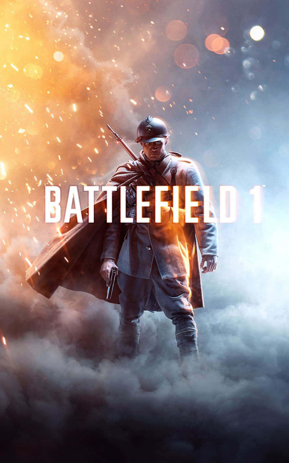 Pixel 3xl Battlefield 1 Bakgrunn Plakat Soldat Ser Ned Bakgrunner
