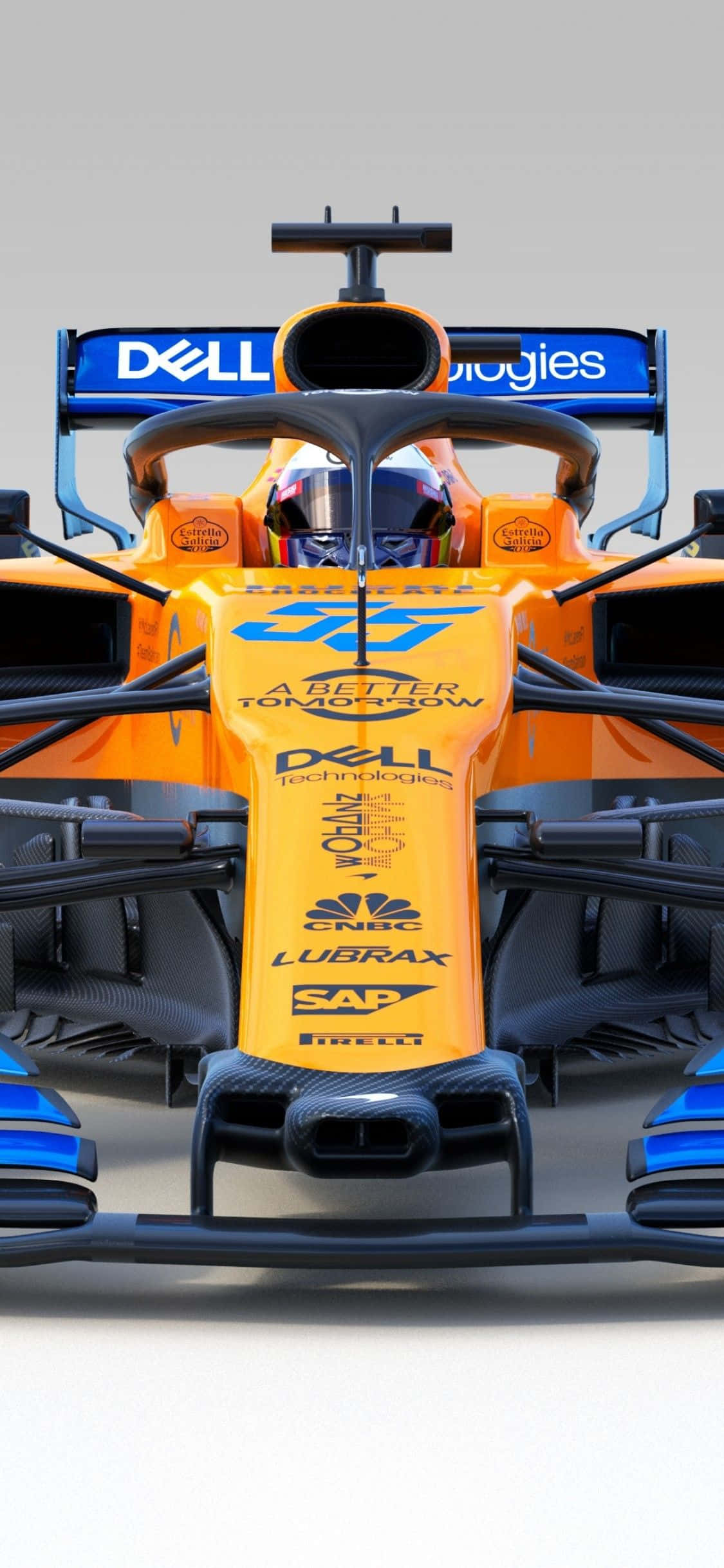 Pixel 3XL F1 2016 McLaren Hvit Bakgrunn Bakgrunner