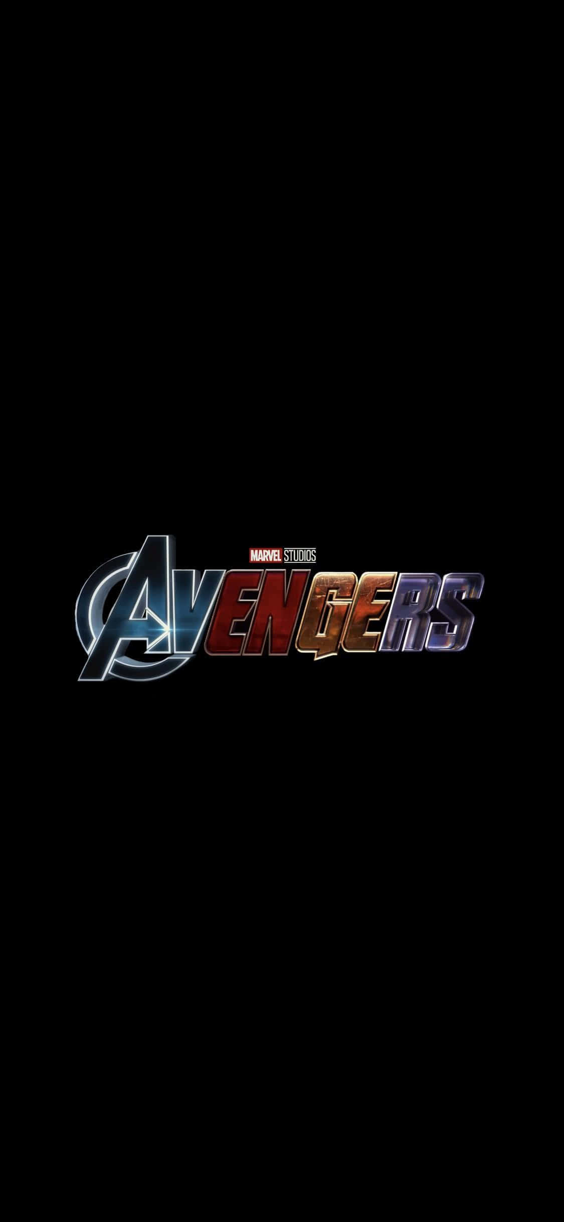 Pixel 3xl Marvel's Avengers bakgrunn logo i forskjellige effekter Bakgrunner