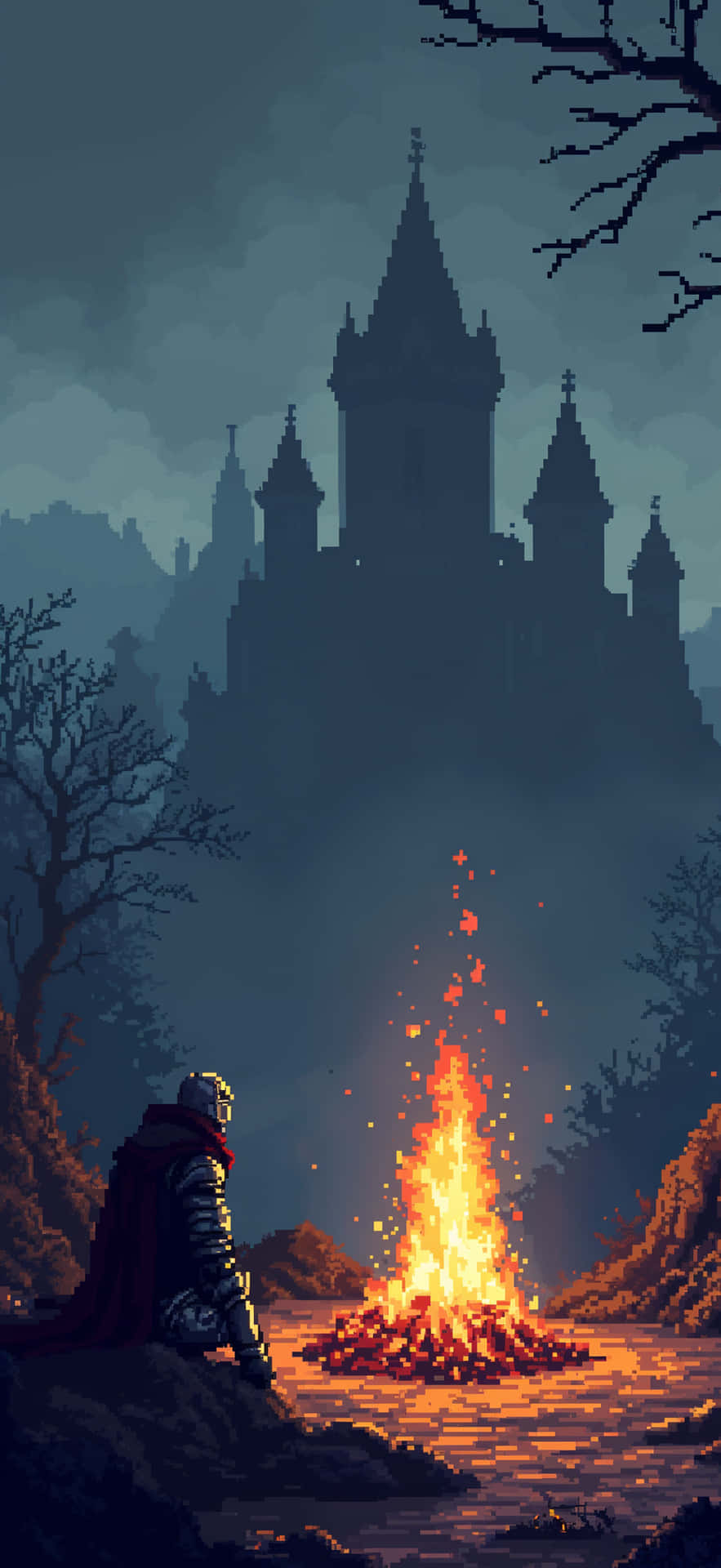 Pixel, Pixel Art, Pixel Art Bilder, spillbakgrunn, Gaming, Videospill, Dark Souls, Mobil, Dark Souls 3, Dark Souls 3 Bilder — Mobil GIF Bakgrunner