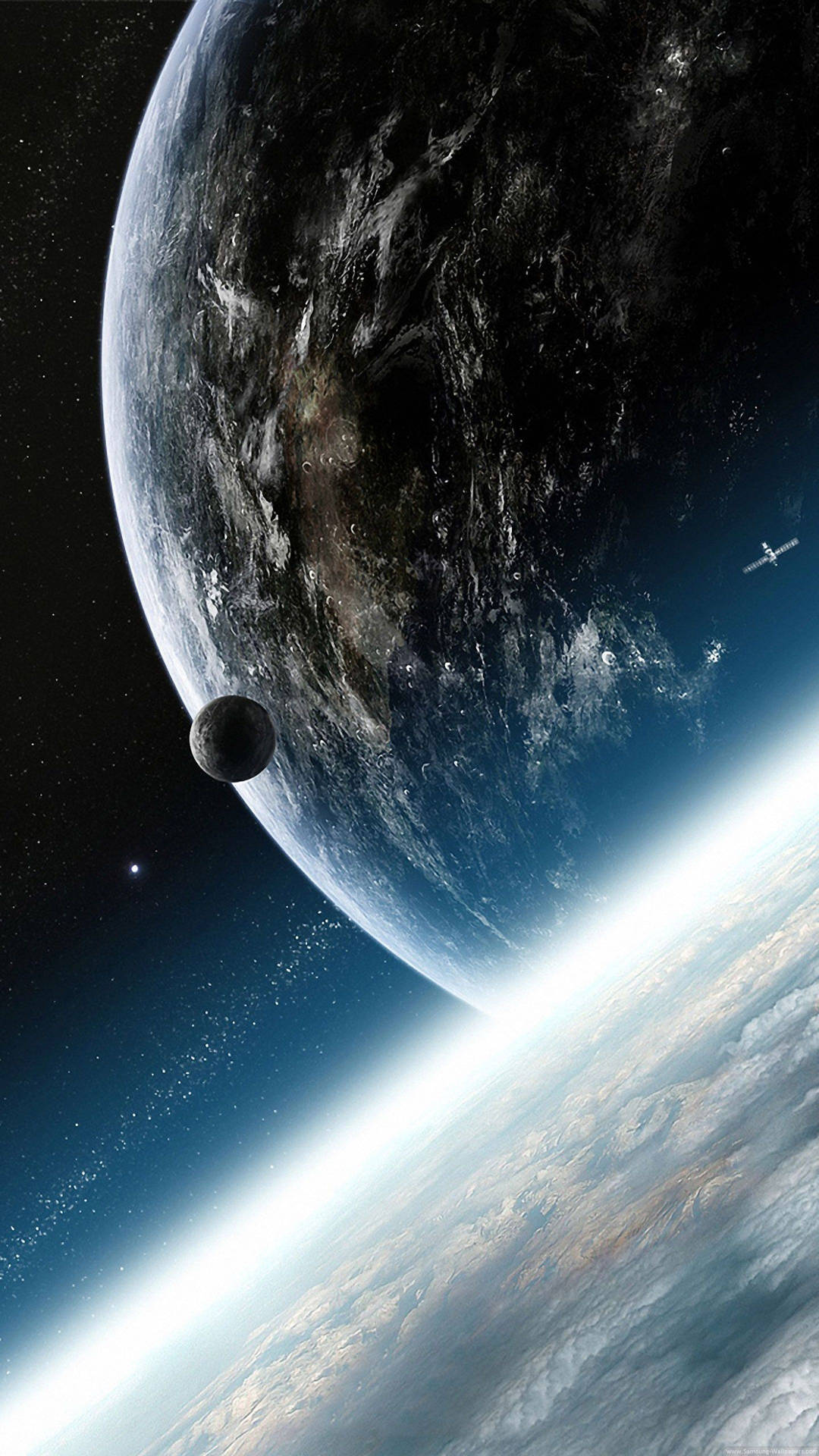 Planeter fra verdensrommet 4k-telefon