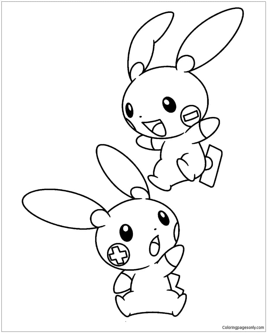 Plusle og Minun omriss Bakgrunner