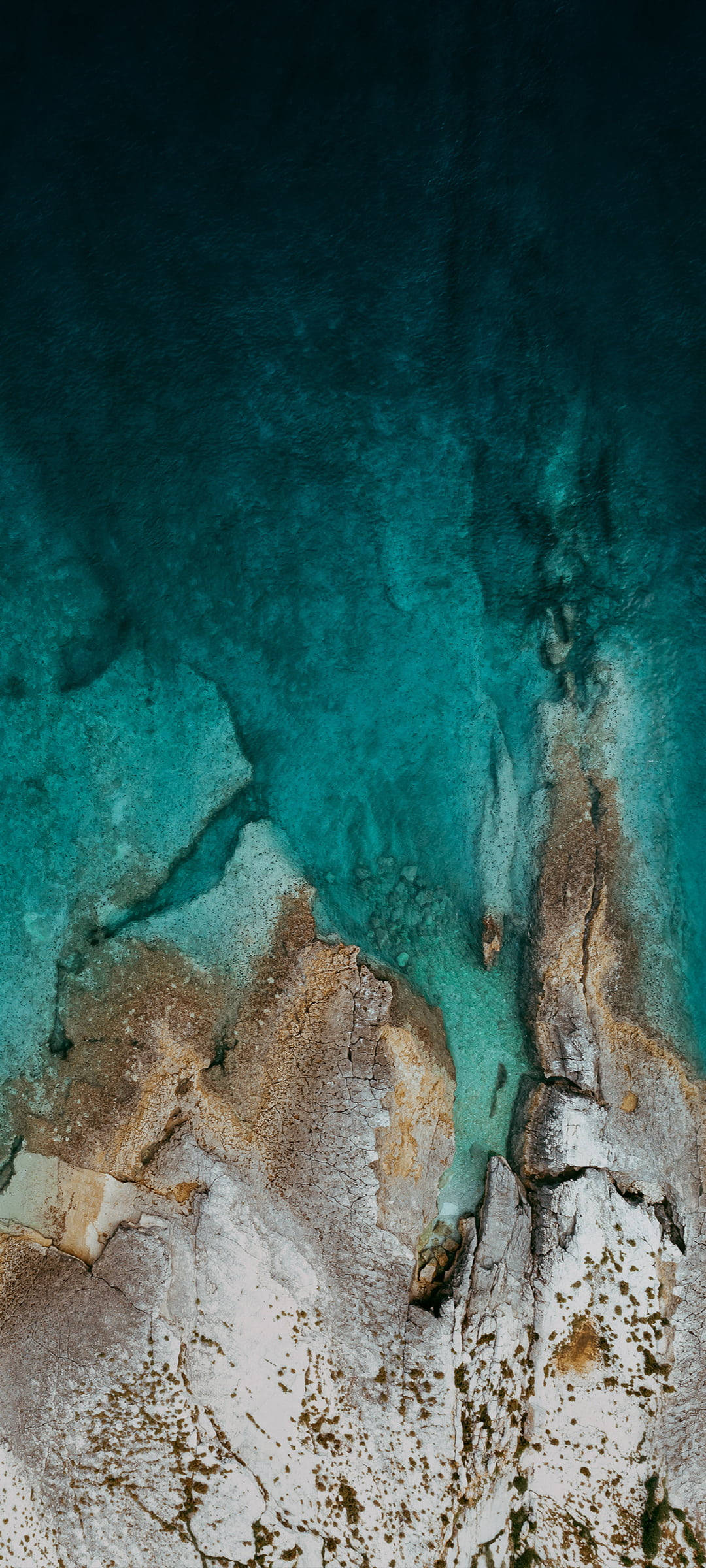 POCO X2 Luftfoto av Havet Bakgrunner