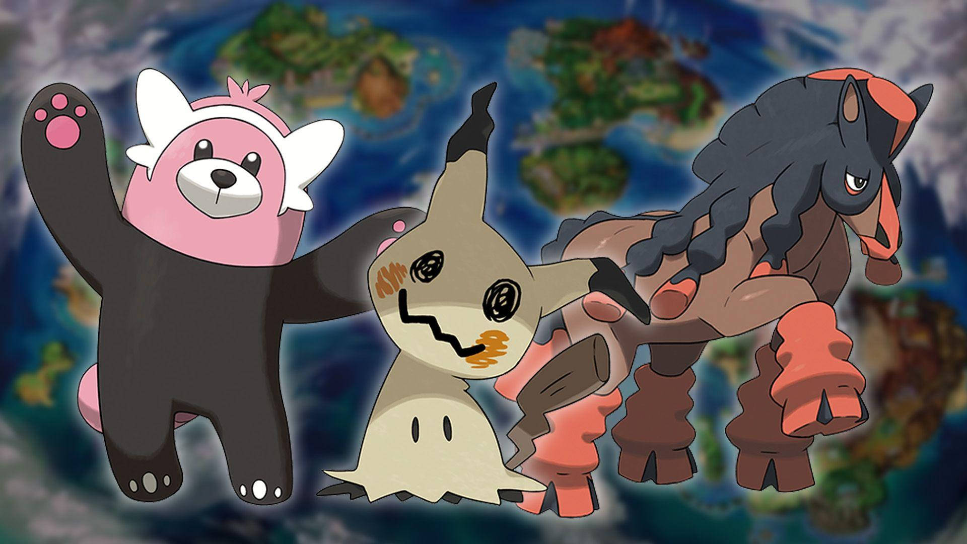 pokemon - en verden av pokemon Bakgrunner
