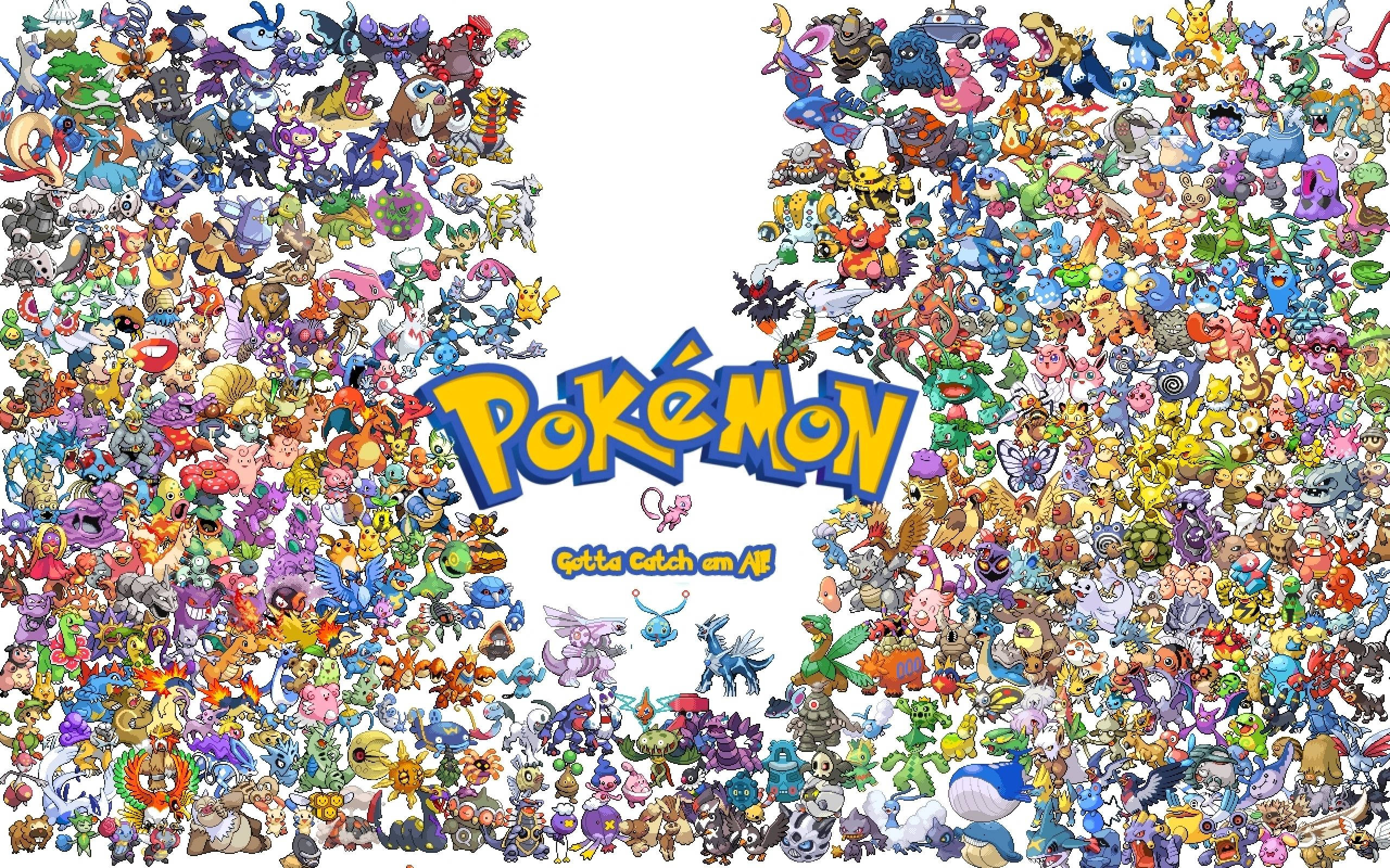 Pokémon-karakterer Bakgrunner