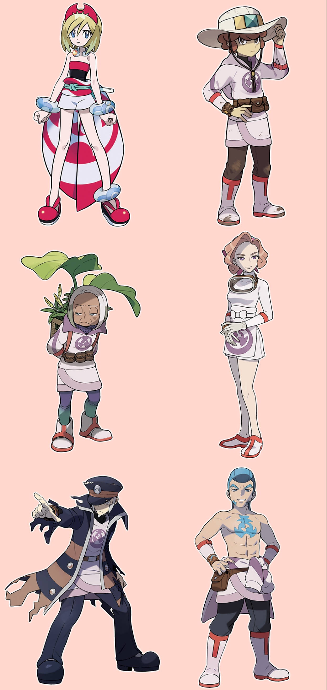 Pokemon Legends Arceus Rosa Plakat Bakgrunner