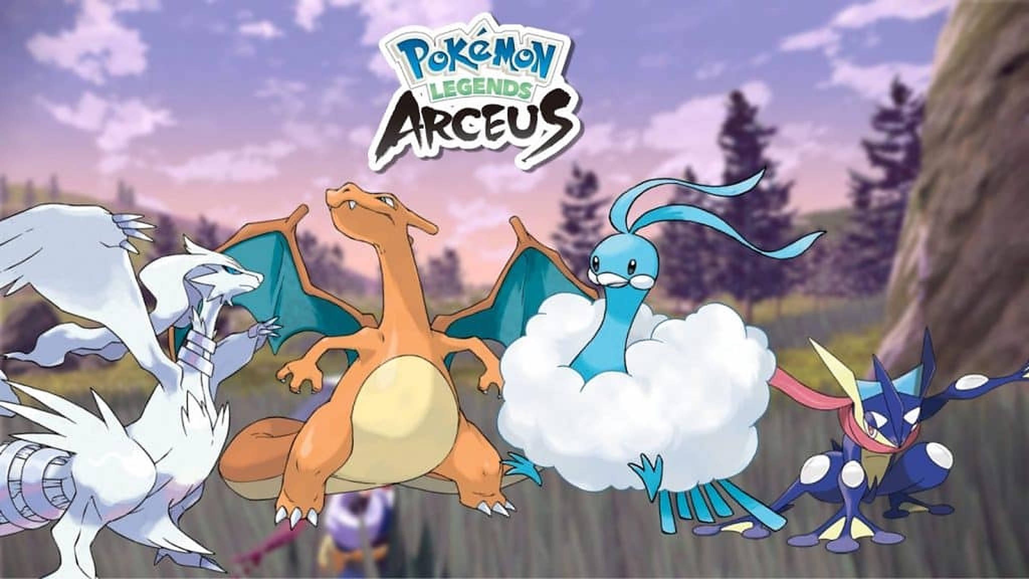 Pokémon Legends Arceus Charizard Bakgrunner