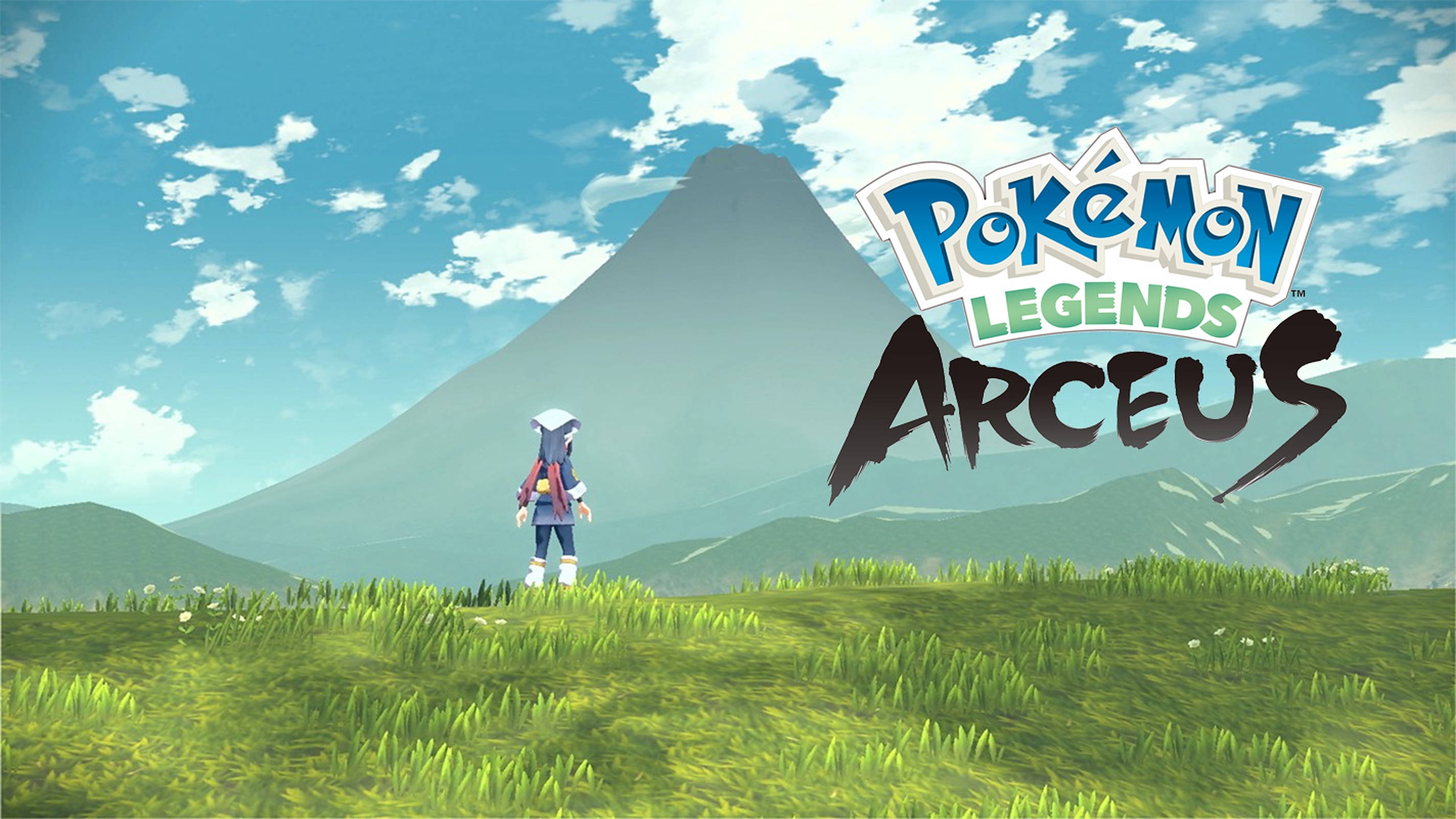 Pokemon Legends Arceus Fjellutsikt Bakgrunner