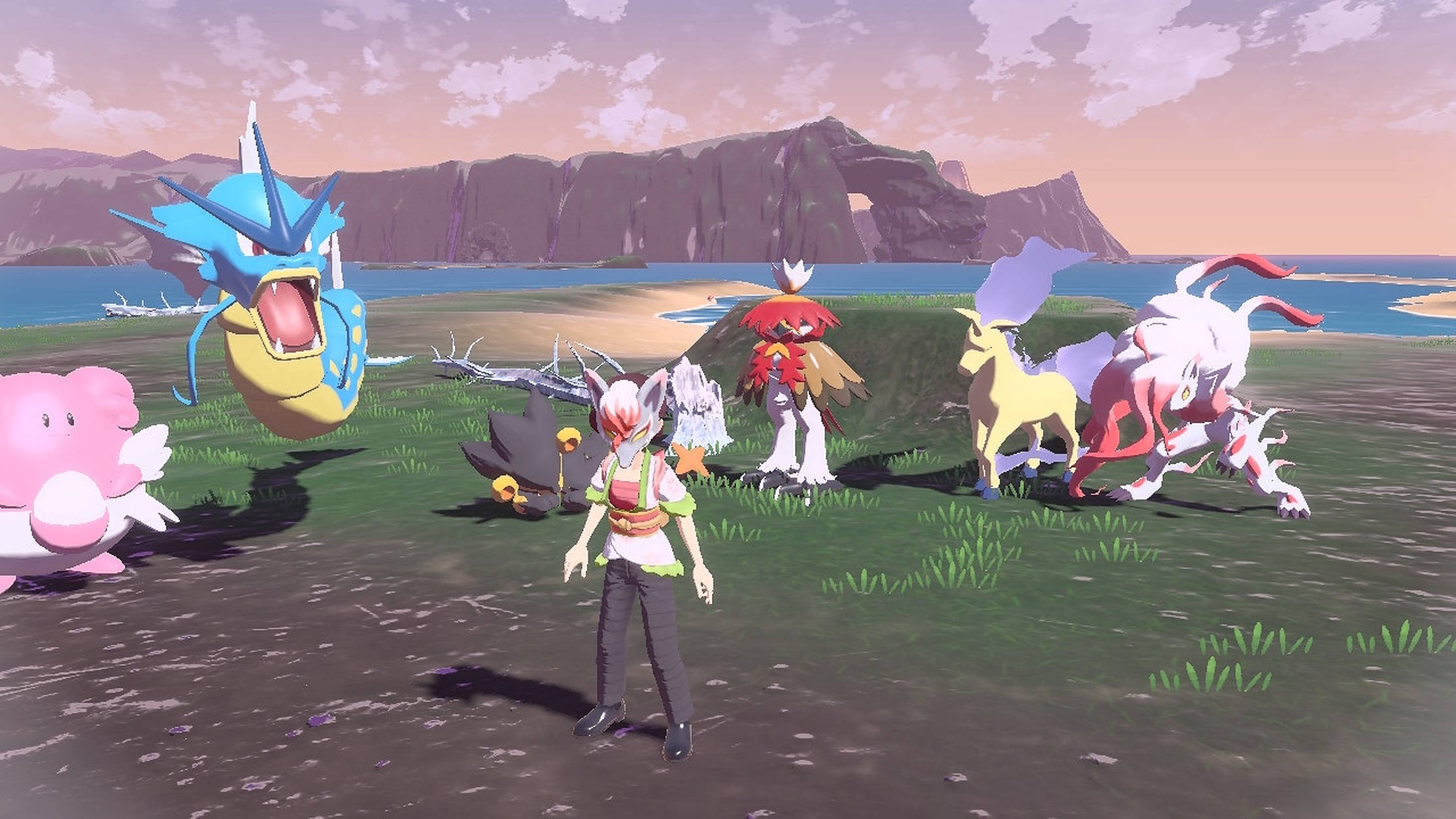 Pokémon Legends Arceus Strand Bakgrunner