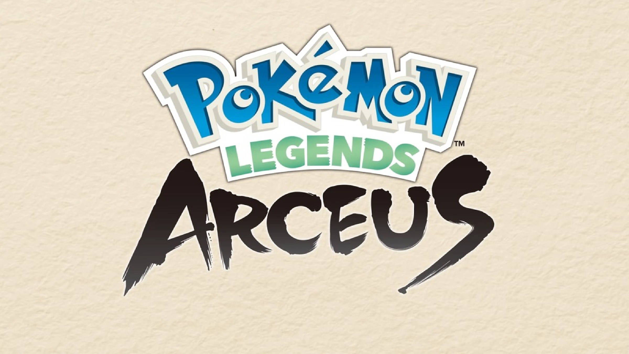 Pokemon Legends Arceus Hvit Plakat Bakgrunner