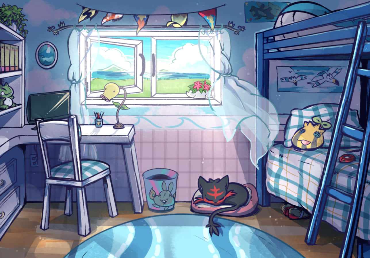 pokemon soverom av sassy Bakgrunner