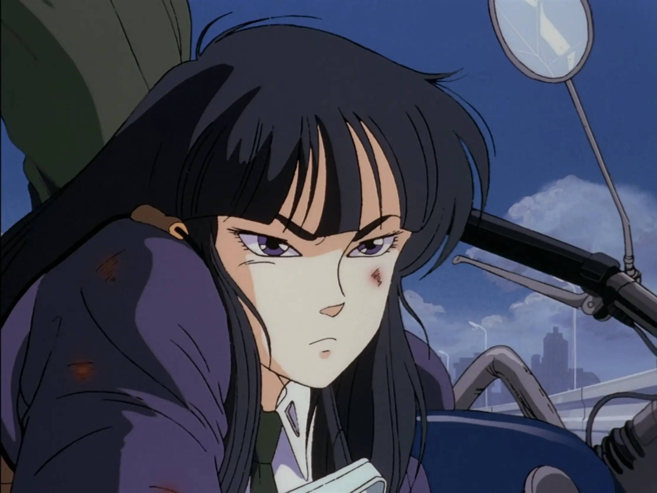 Politijente søt retro anime-estetikk Bakgrunner