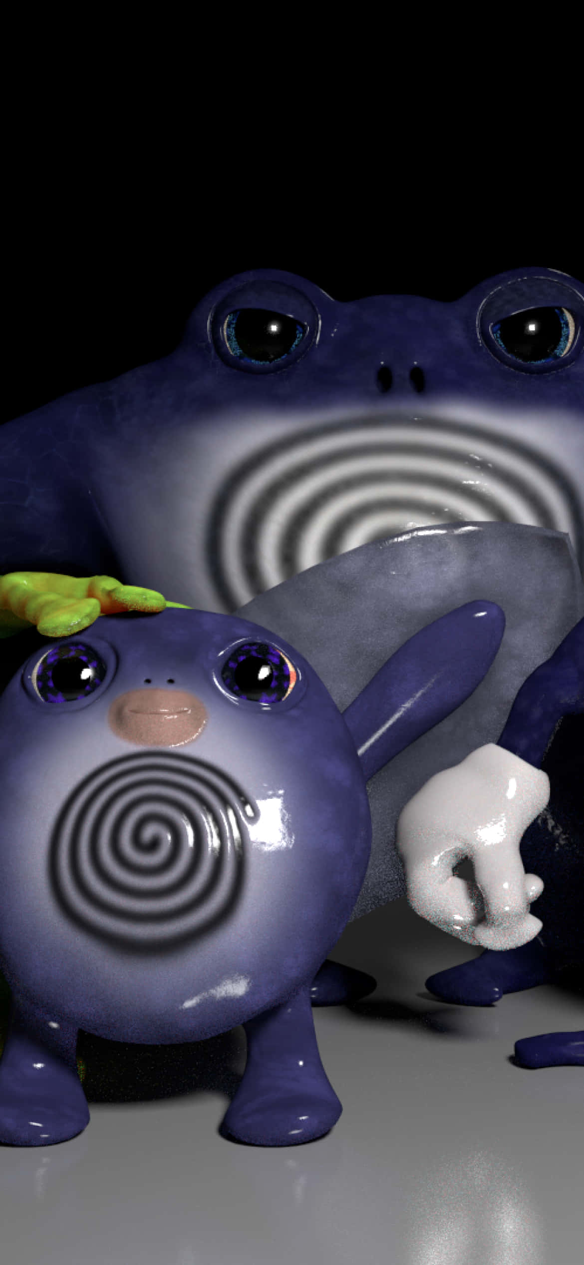 Poliwag og Poliwrath Bakgrunner