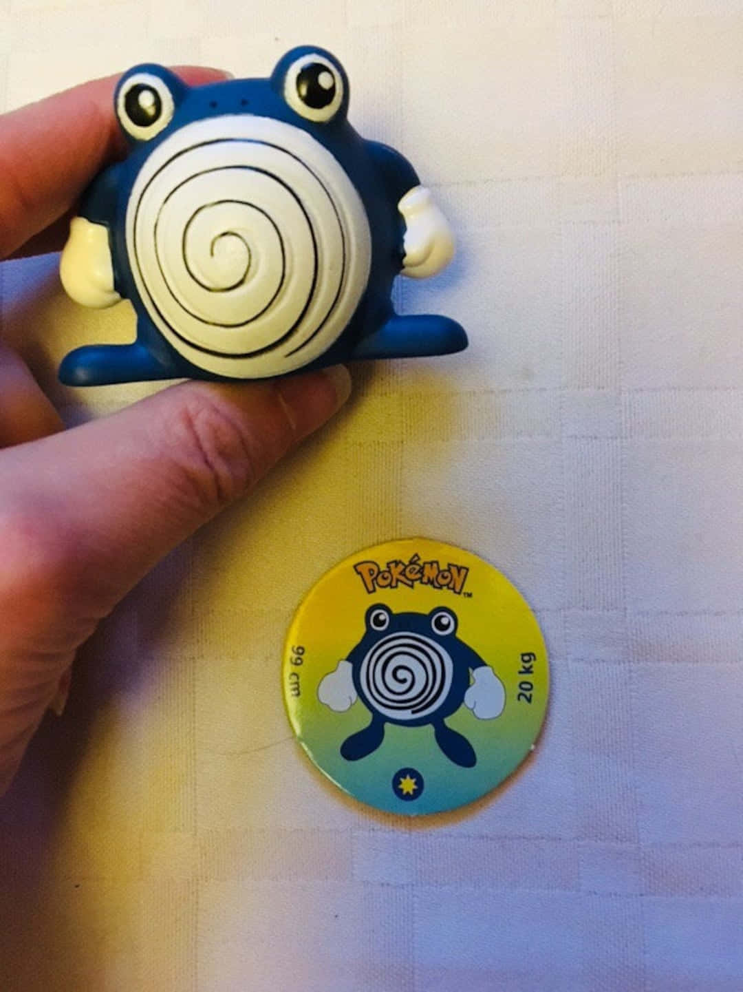 Poliwhirl minifigur Bakgrunner