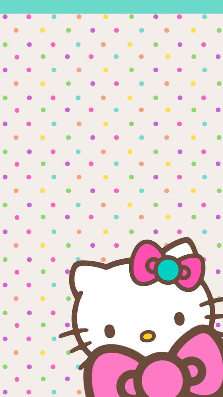 Polkadot Sanrio-telefon Bakgrunner