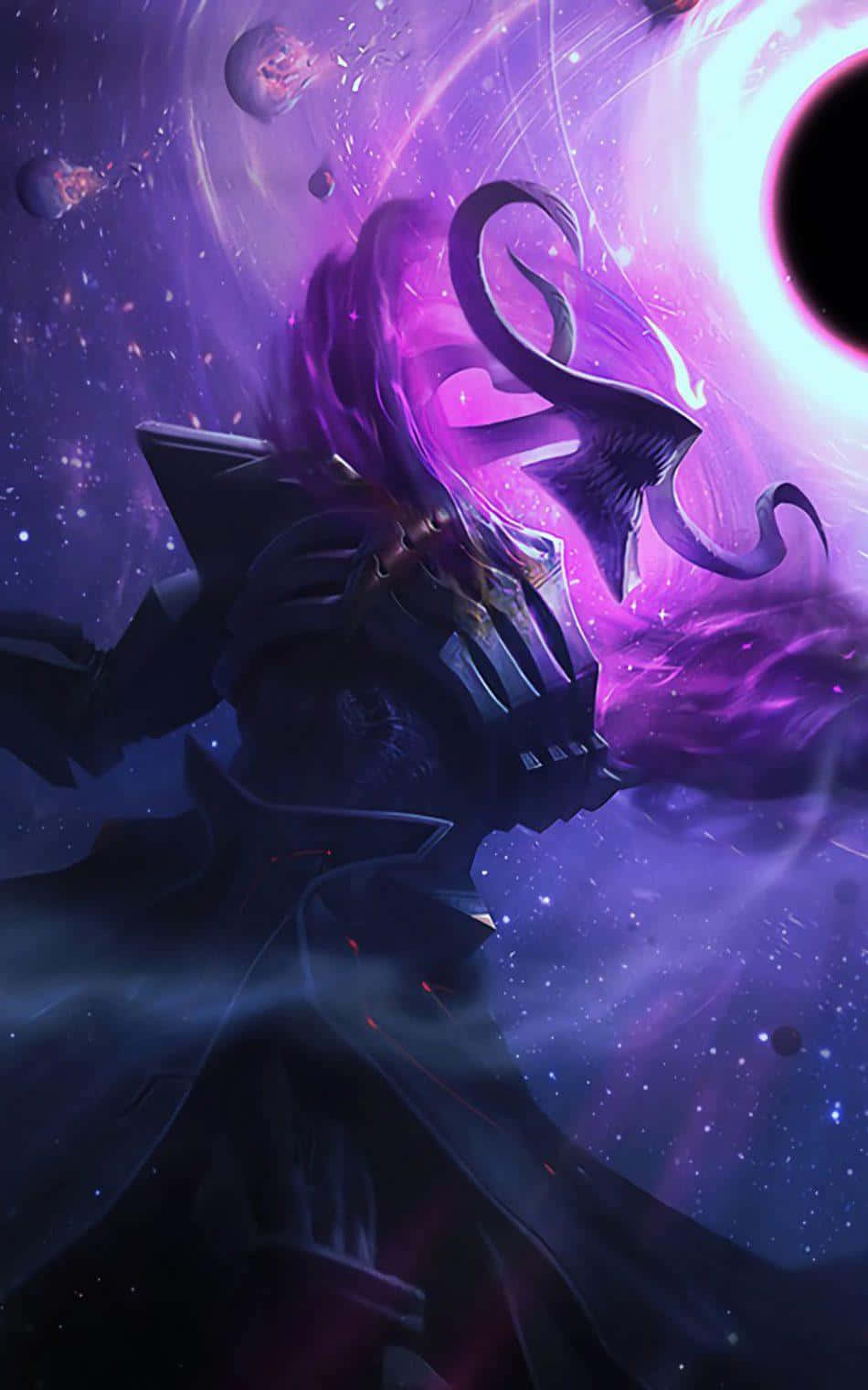 Portrett Xerath Dark Star Hjemmeskjerm Pixel 3 League Of Legends Bakgrunn Bakgrunner