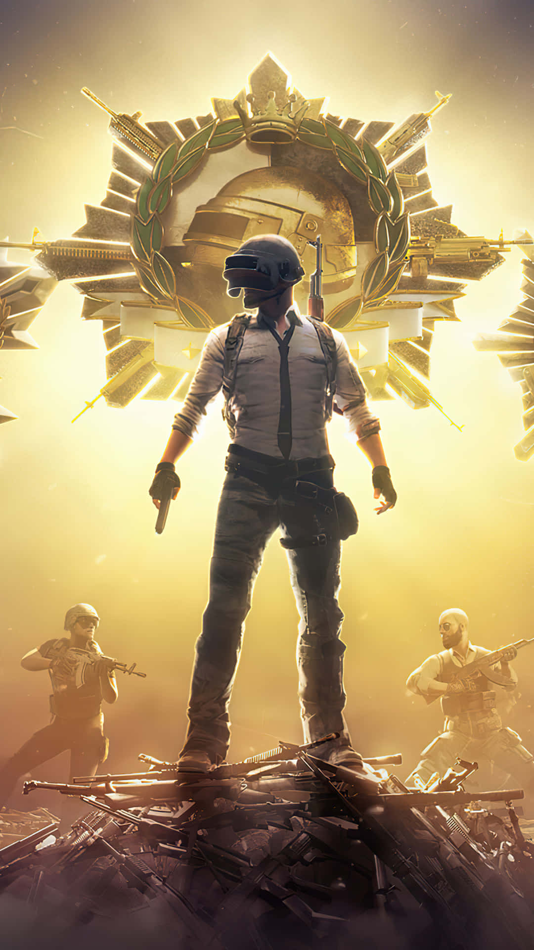 Portrettplakatdesign Pixel 3 Playerunknown's Battlegrounds Bakgrunn Bakgrunner