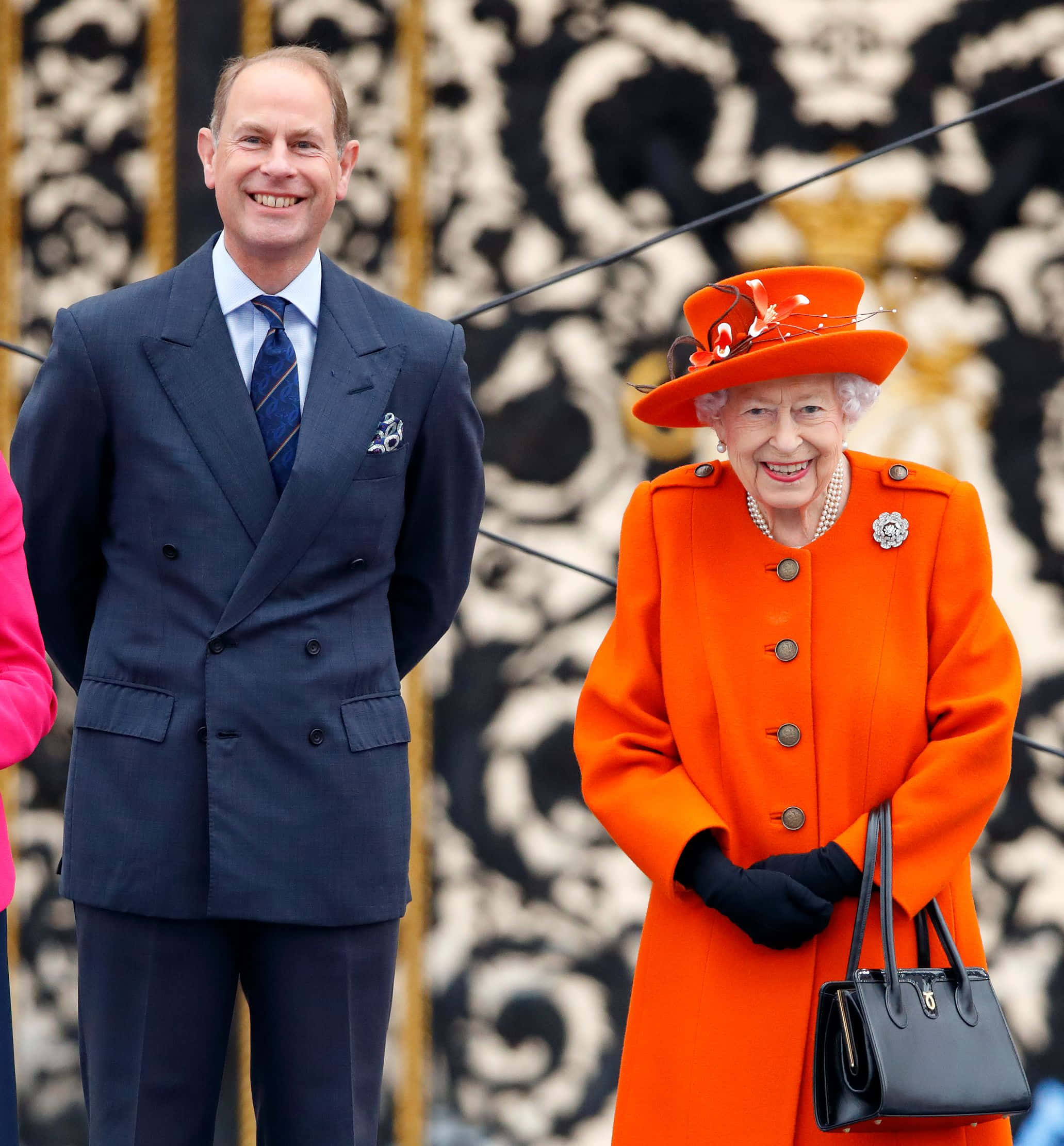Prins Edward med dronning Elizabeth II Bakgrunner