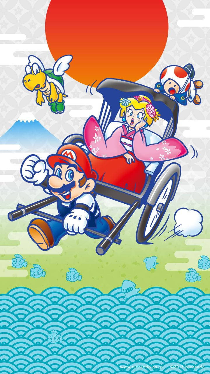 Prinsesse Peach Indie Kid Bakgrunner