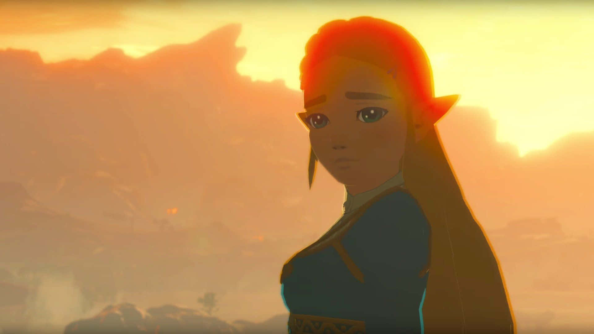 Prinsesse Zelda Botw trist blikk Bakgrunner