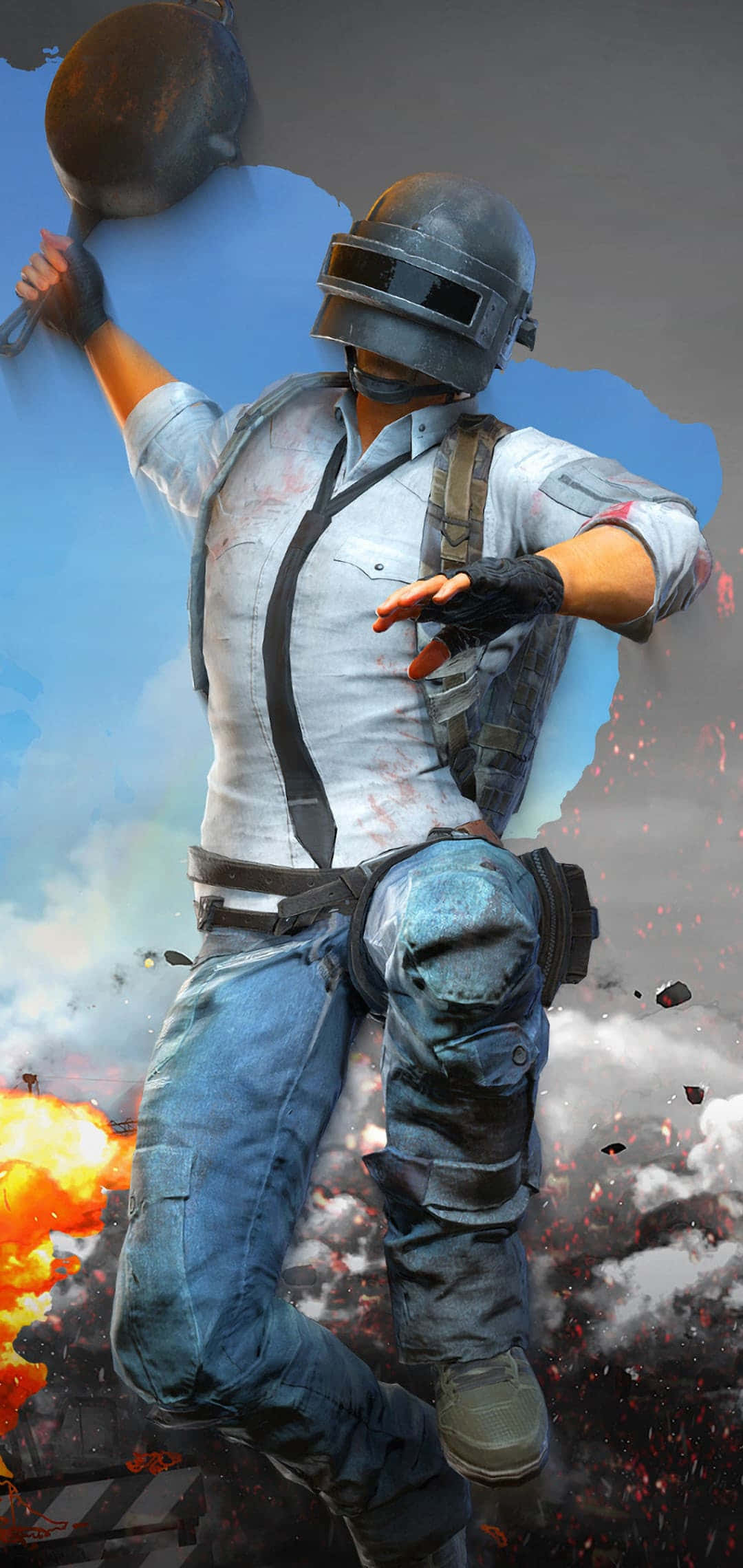 PUBG Conqueror Stekepanne Bakgrunner