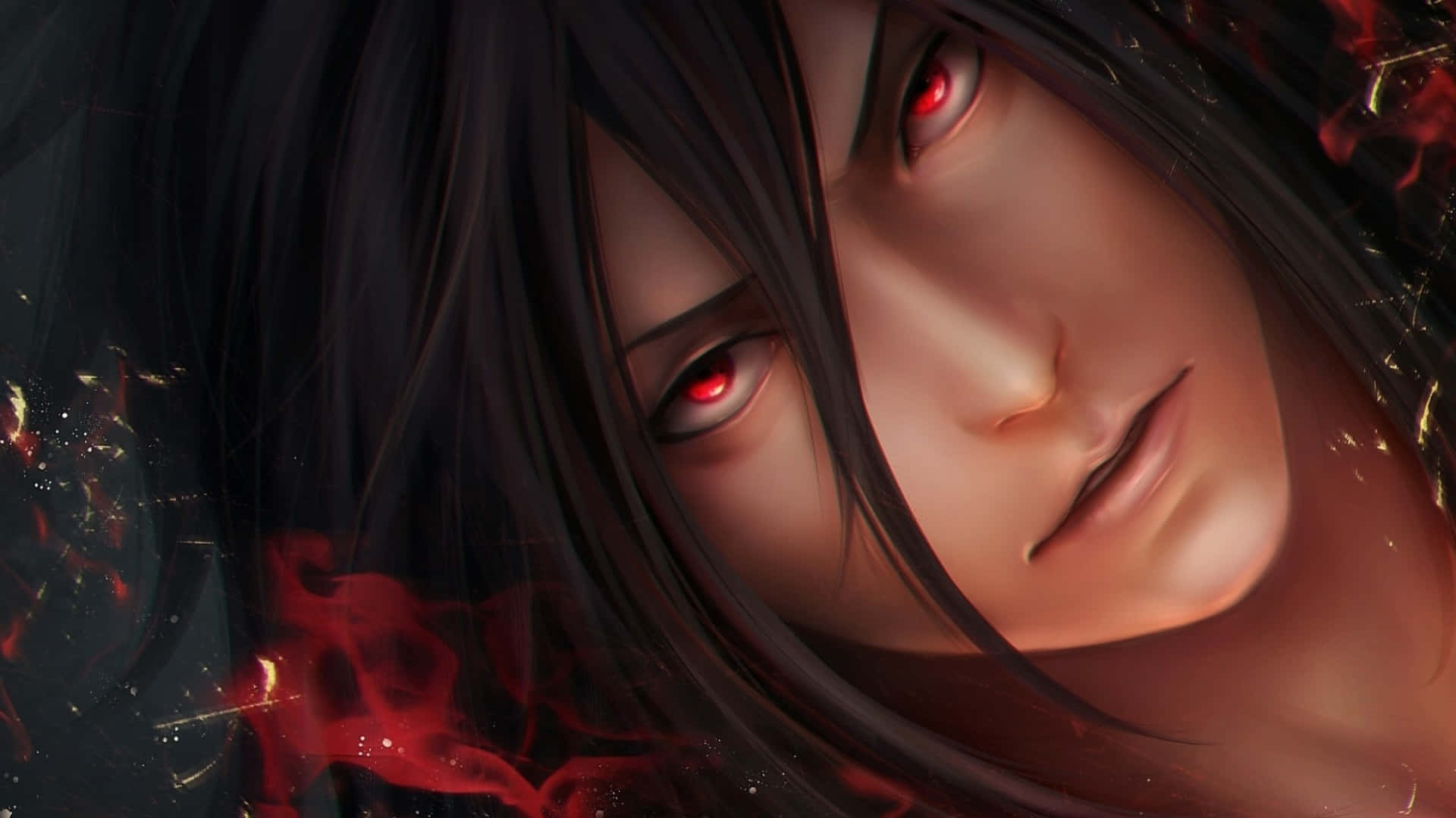 Pusteløs skildring av Naruto Shippuden-mot Bakgrunner