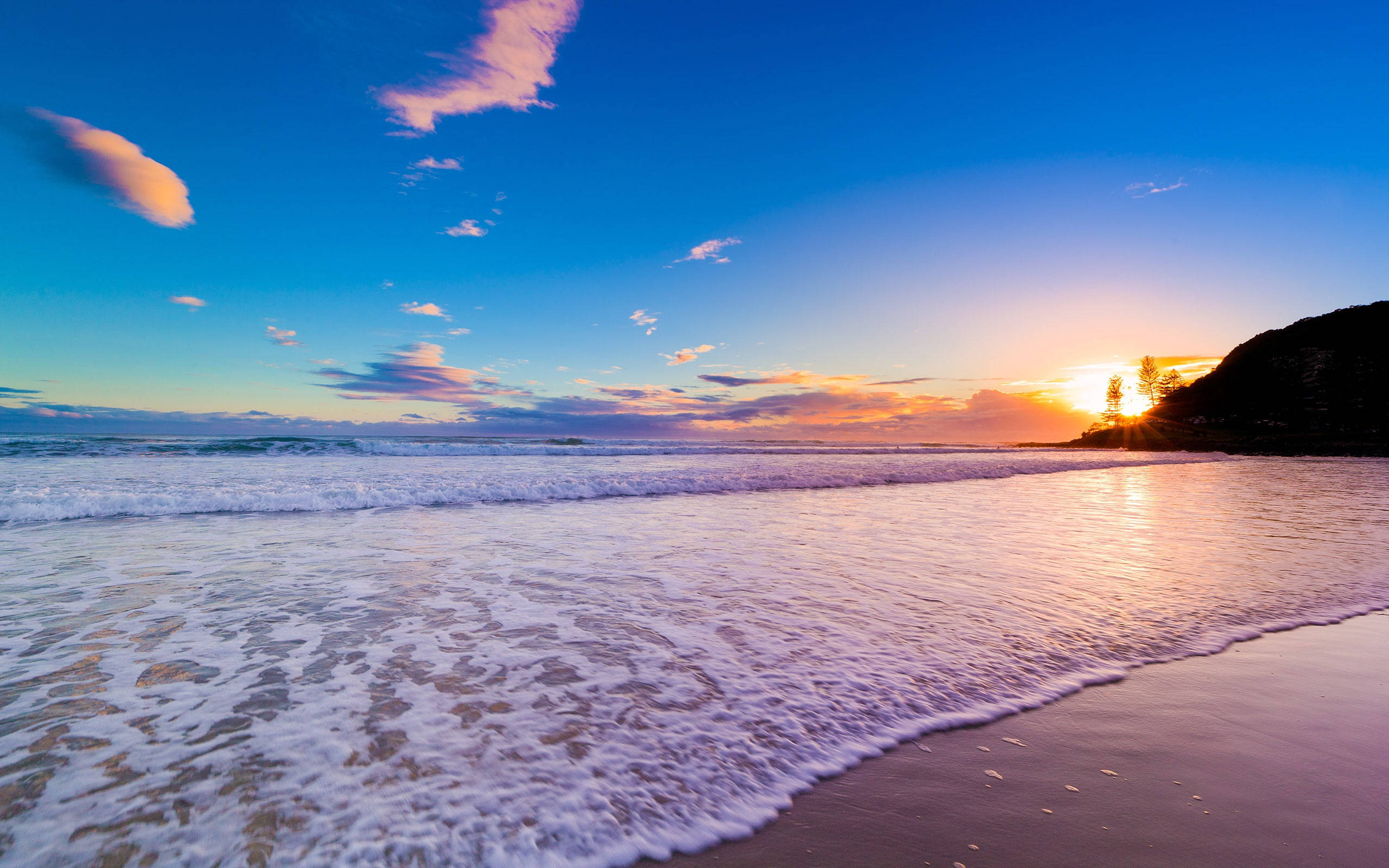 Queensland vakker solnedgang Bakgrunner