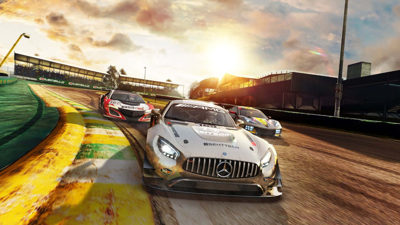 Race Sunny Sky 720p Project Cars Bakgrunn Bakgrunner